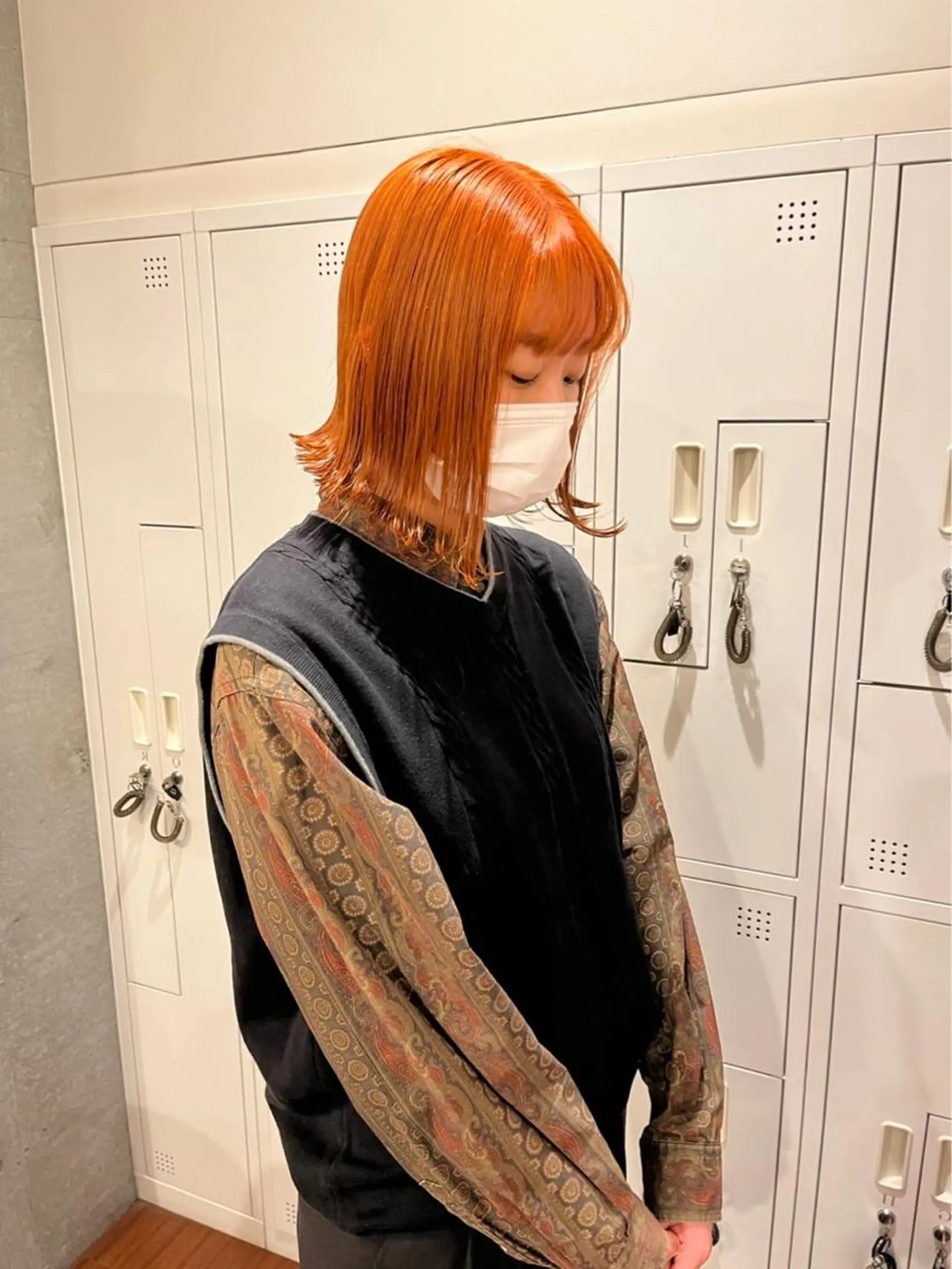 ショート 💛ブリーチカラー /ブリーチ縮毛💛のヘアスタイル