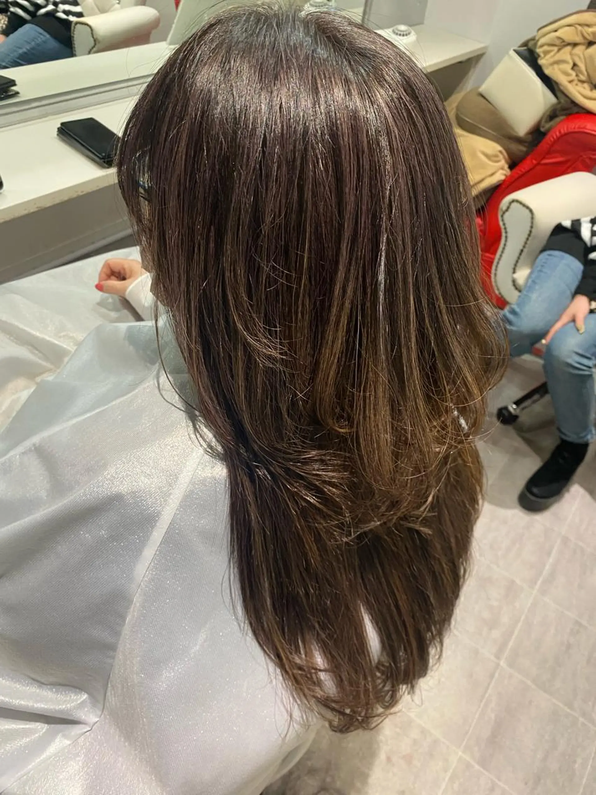 ロング ハイライト ハイライト&ブリーチ 💇🏼‍♀MAHOのヘアスタイル