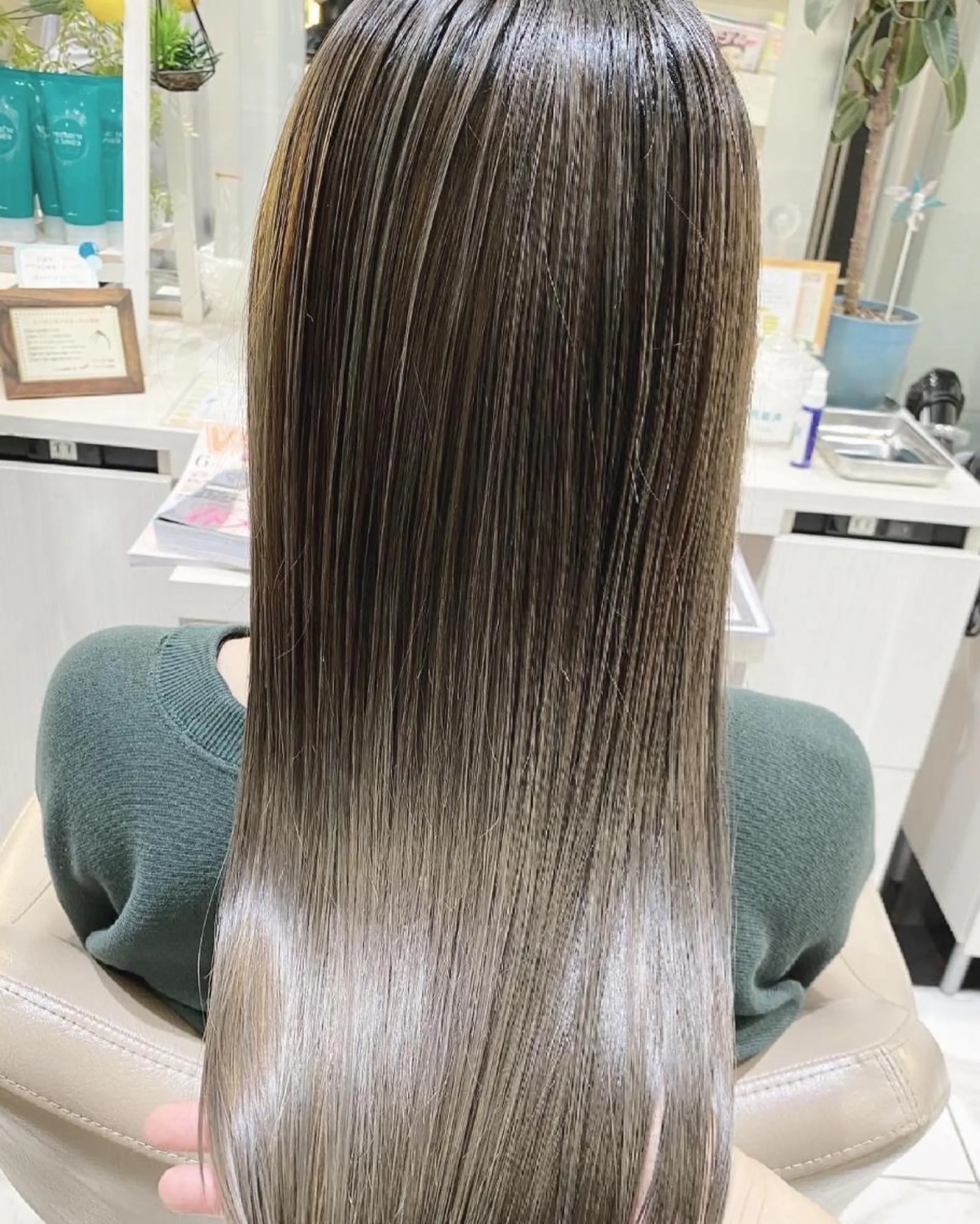 ロング カラー 髪質改善 ヘアカラー トリートメント 高橋凜/髪質改善/ 縮毛矯正/カラーのヘアスタイル