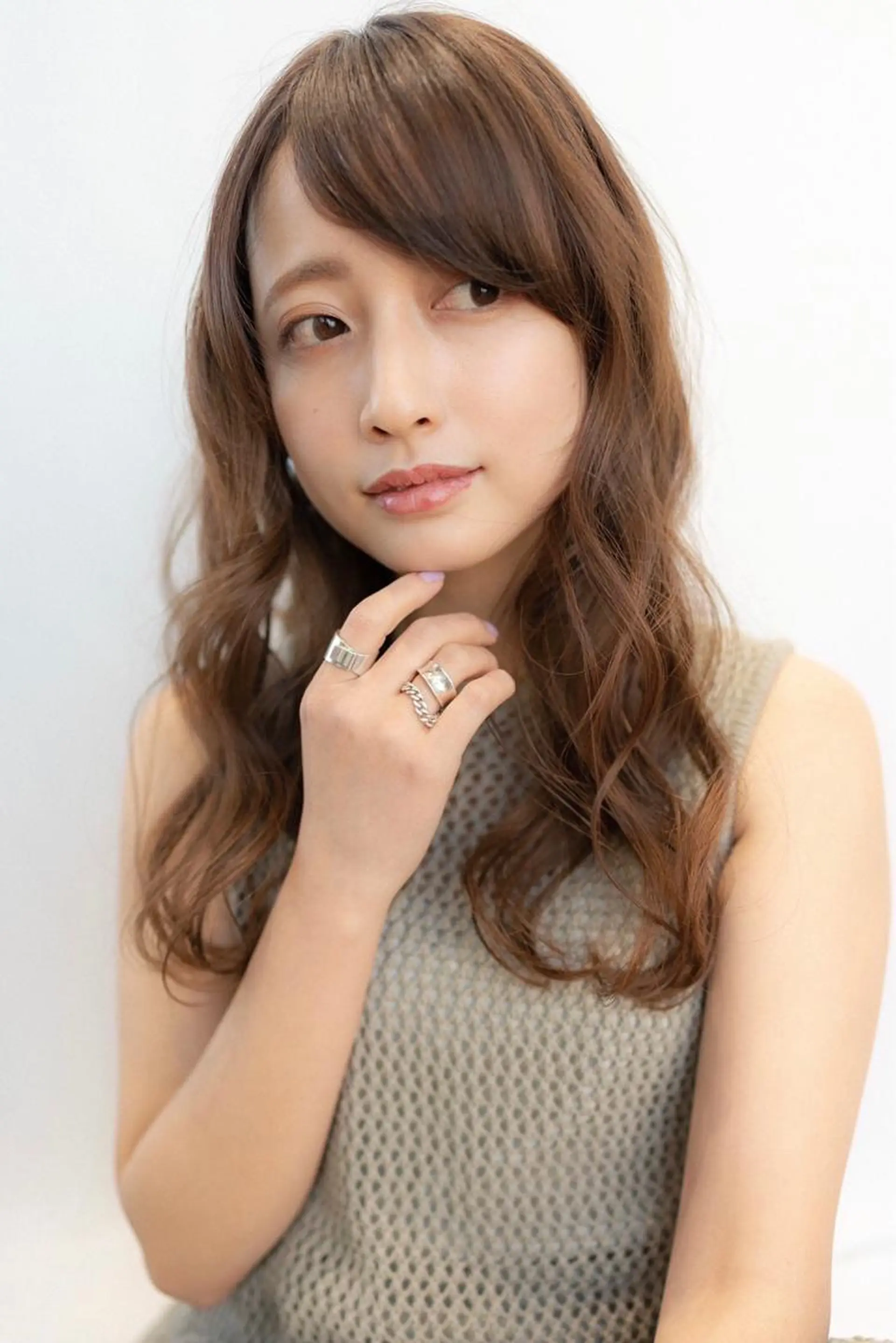セミロング Anthurium 吹田💐のヘアスタイル