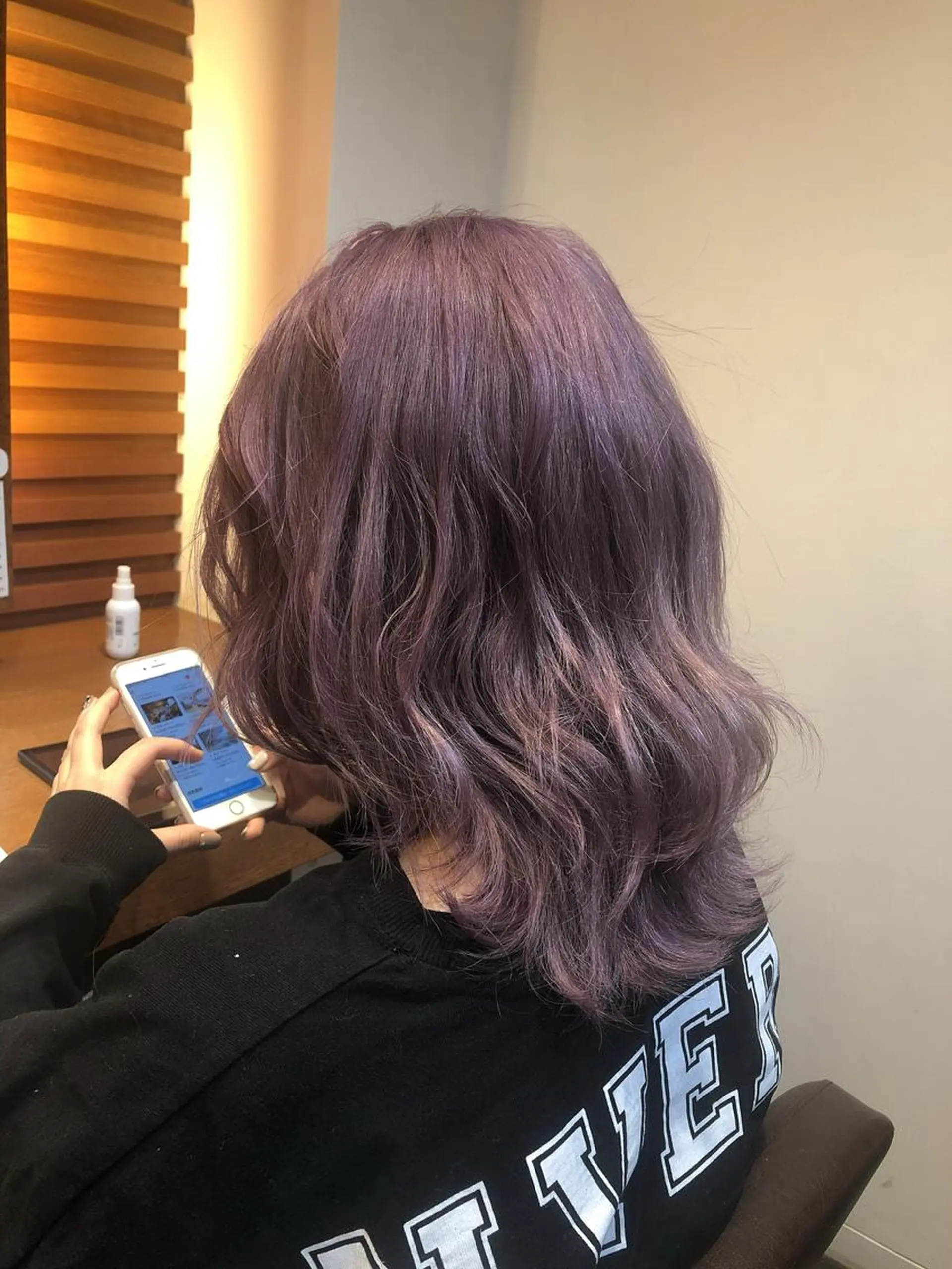 ミディアム カラー ブリーチ 透明感カラー ダブルカラー 高山🐬髪質改善 池袋で縮毛矯正のヘアスタイル