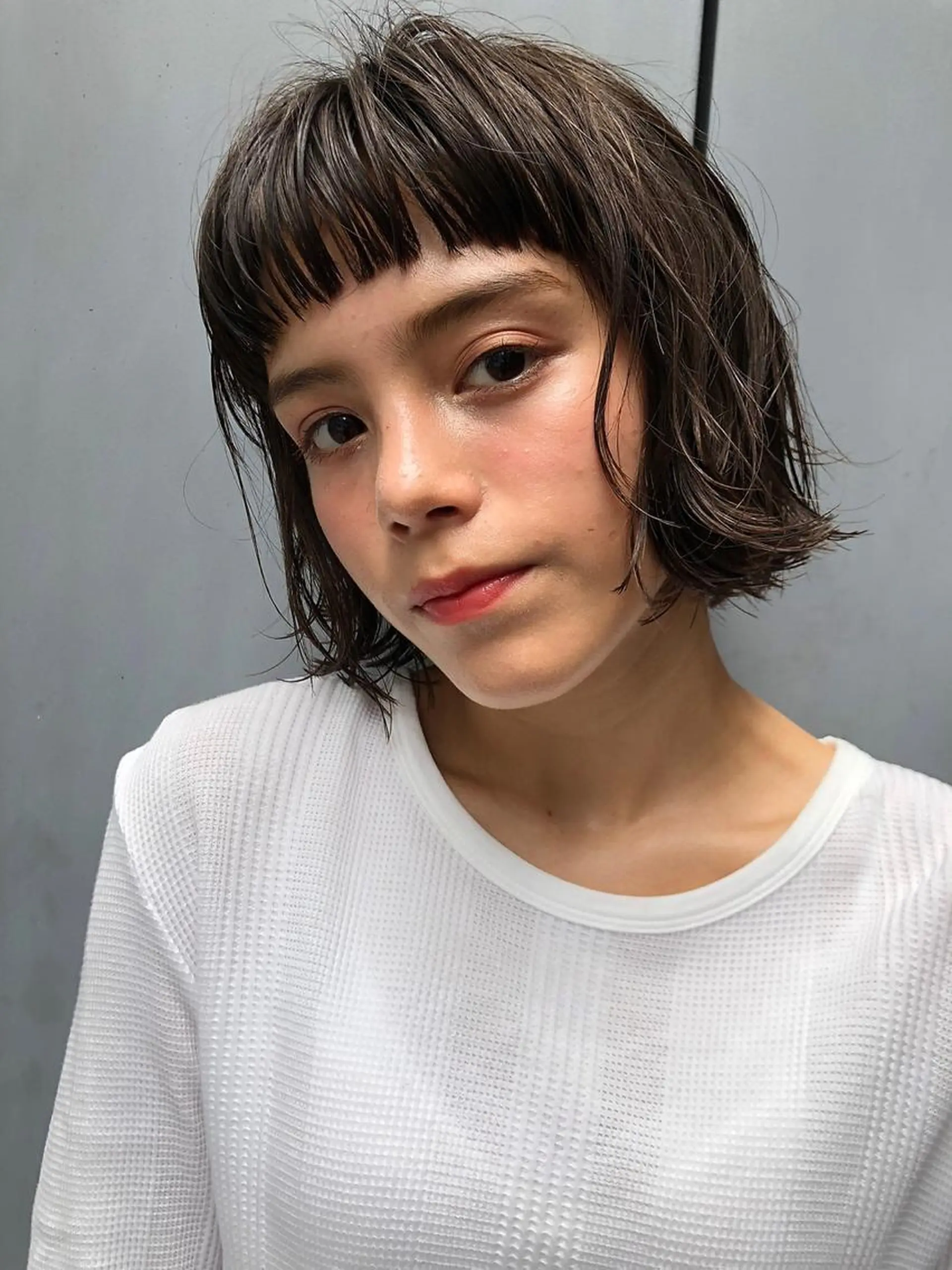 ショート カラー 一ノ瀬 暁のヘアスタイル