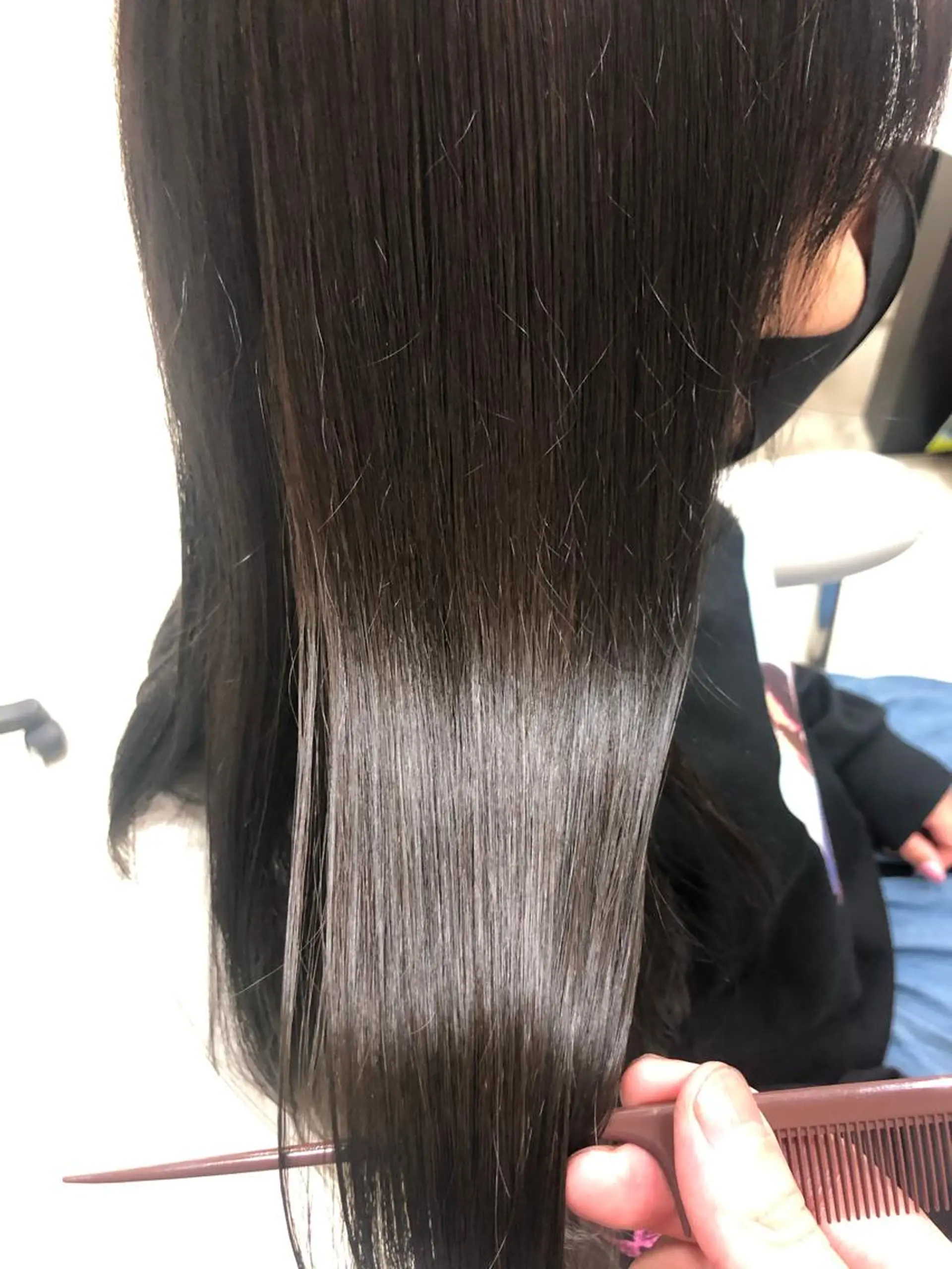 ロング 髪質改善 カット 縮毛矯正 le. pidorgeのヘアスタイル