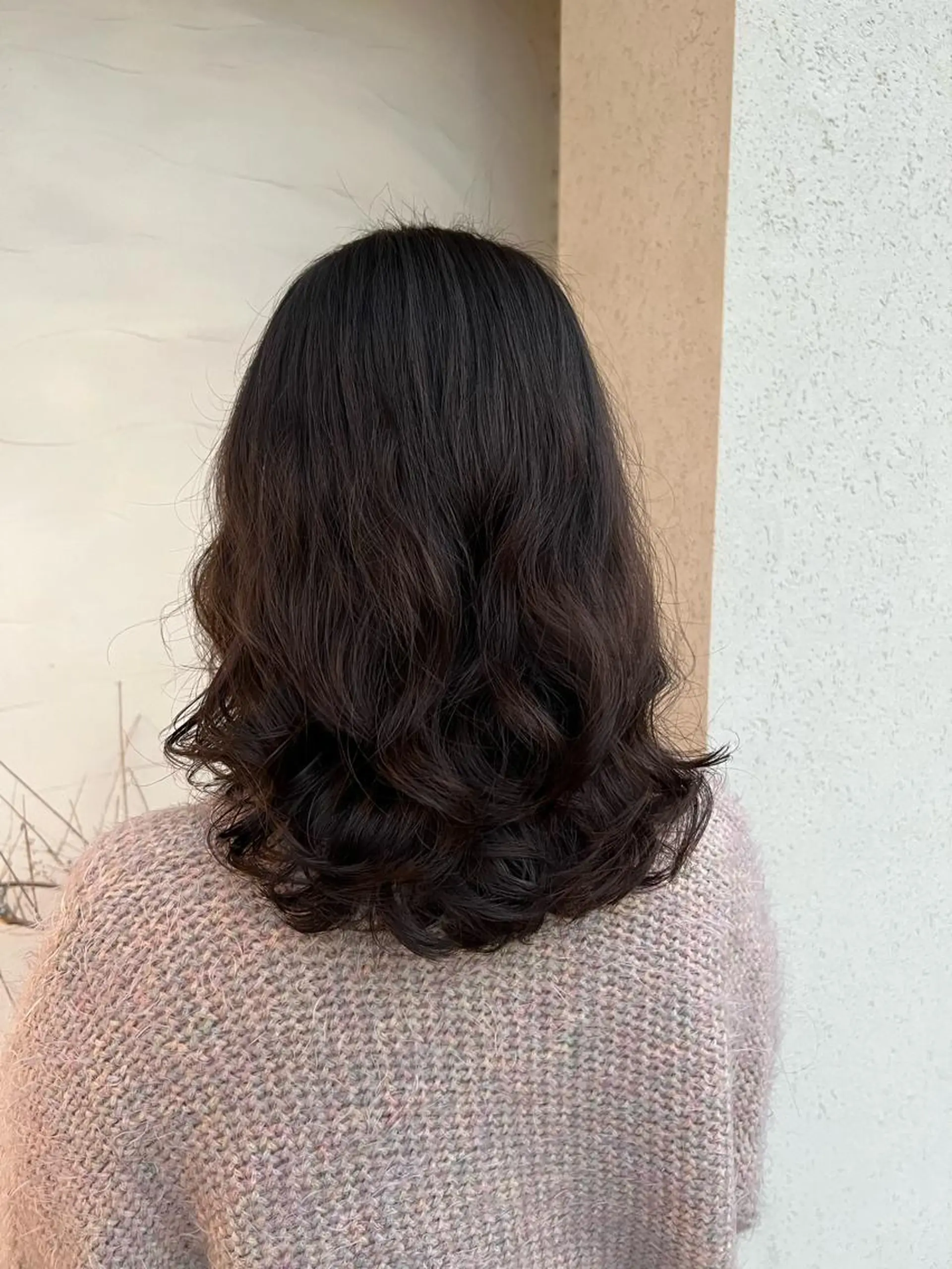 ミディアム パーマ カット パーマ 高橋 竜也のヘアスタイル
