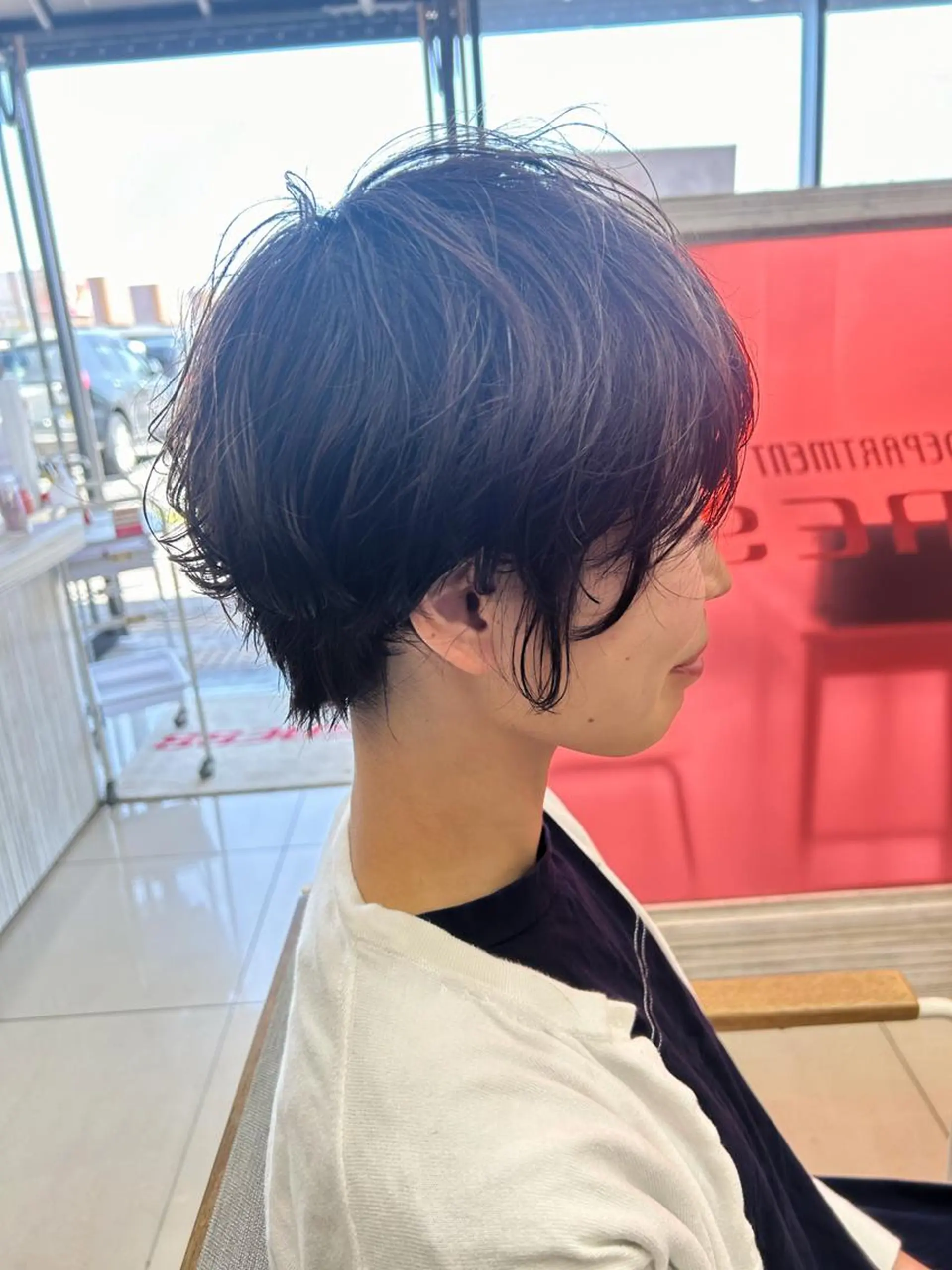 ショート カット トリートメント 高橋遼太✂️カット/ 縮毛矯正/髪質改善のヘアスタイル