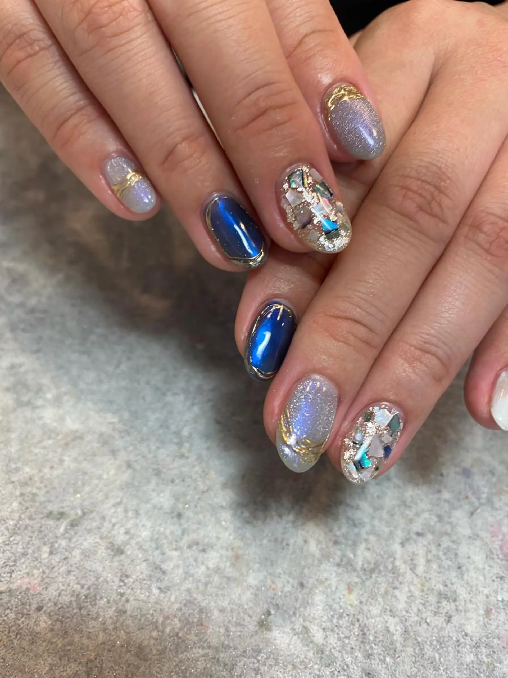 ネイル ハンドネイル 【LINON】 airiのネイルデザイン