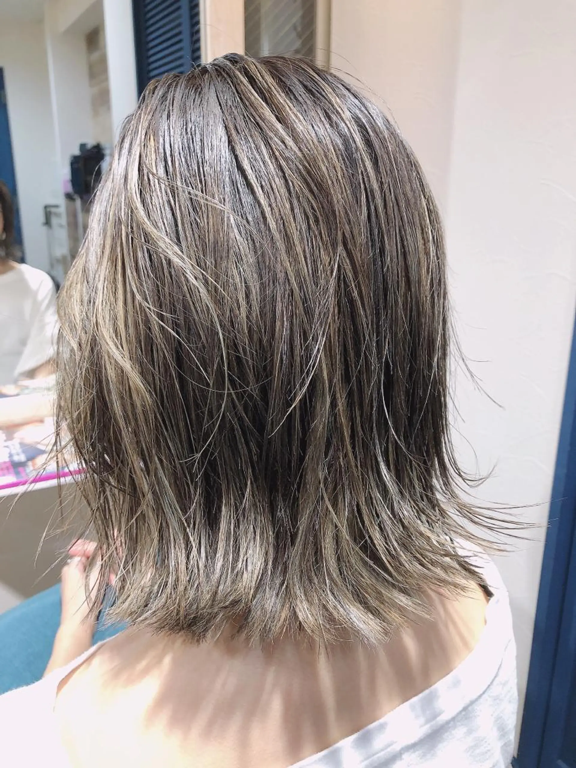 ミディアム カラー 浦山 和之のヘアスタイル