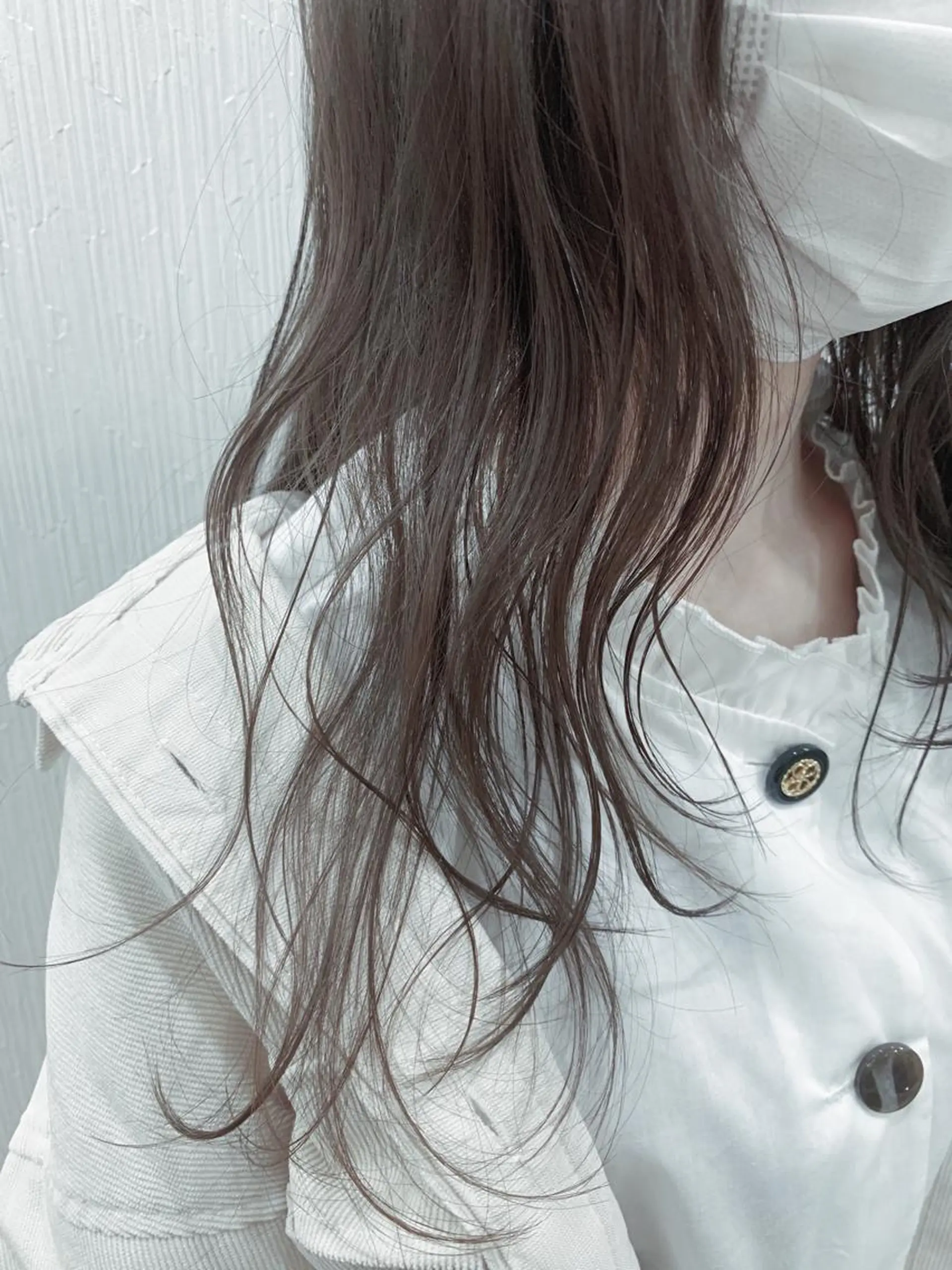 セミロング カラー レイヤーカットモデル 募集/藤原一真のヘアスタイル