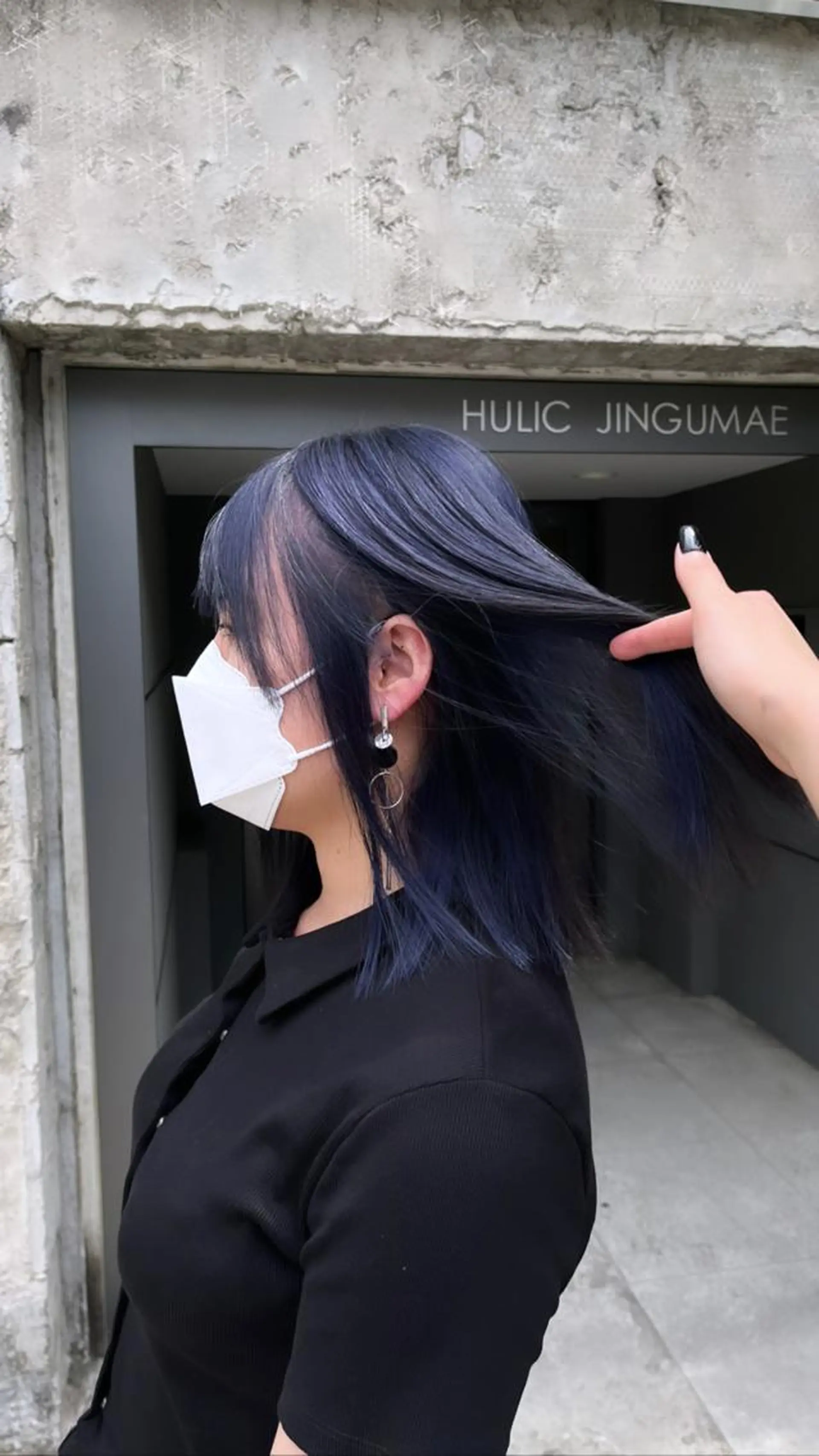 ミディアム カラー ヘアアレンジ ヘアカラー トリートメント ヘアセット 🩶【推しハイトーン 】yuzu🩶のヘアスタイル