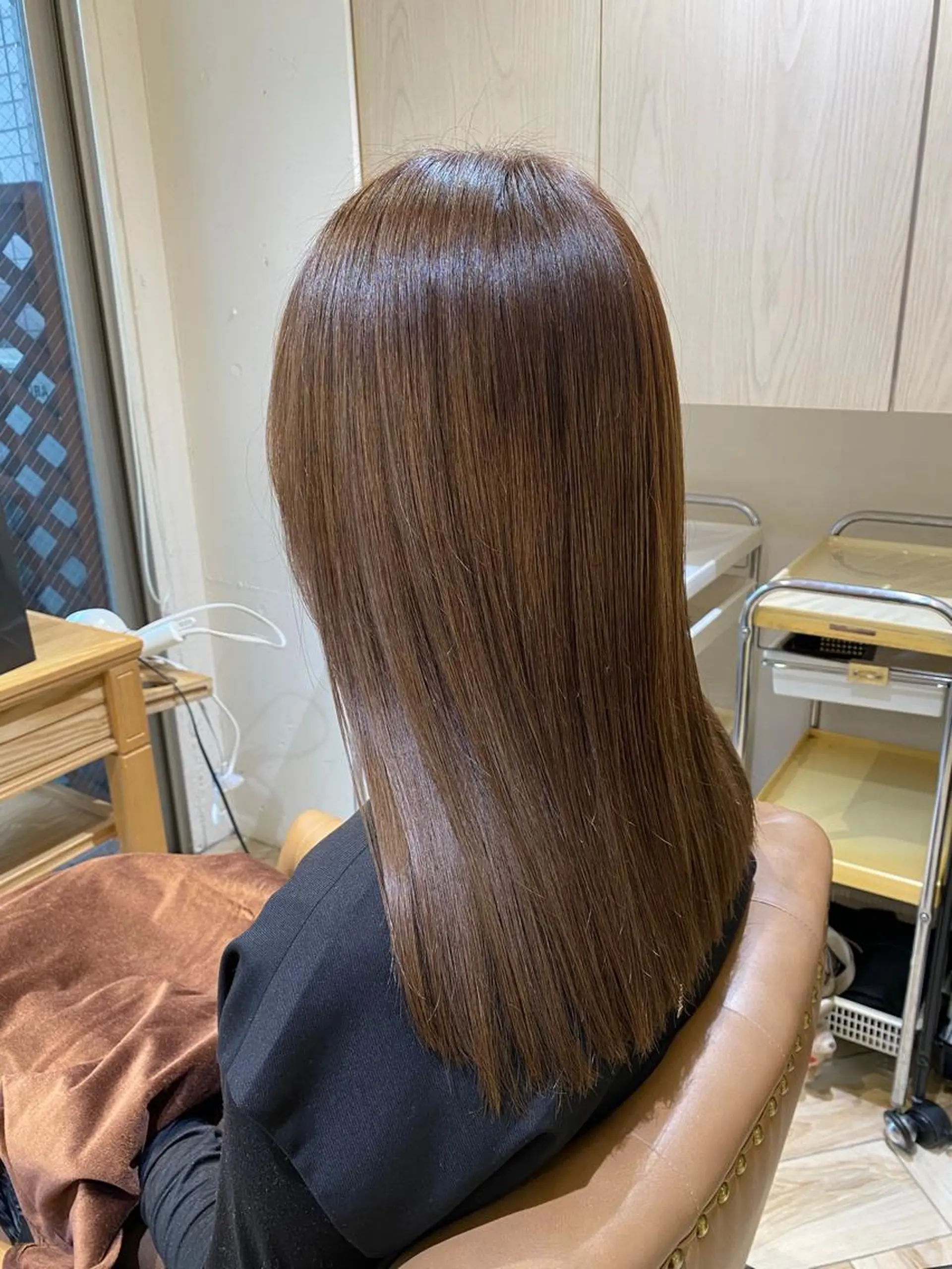 セミロング BiBi 藤野あゆみのヘアスタイル