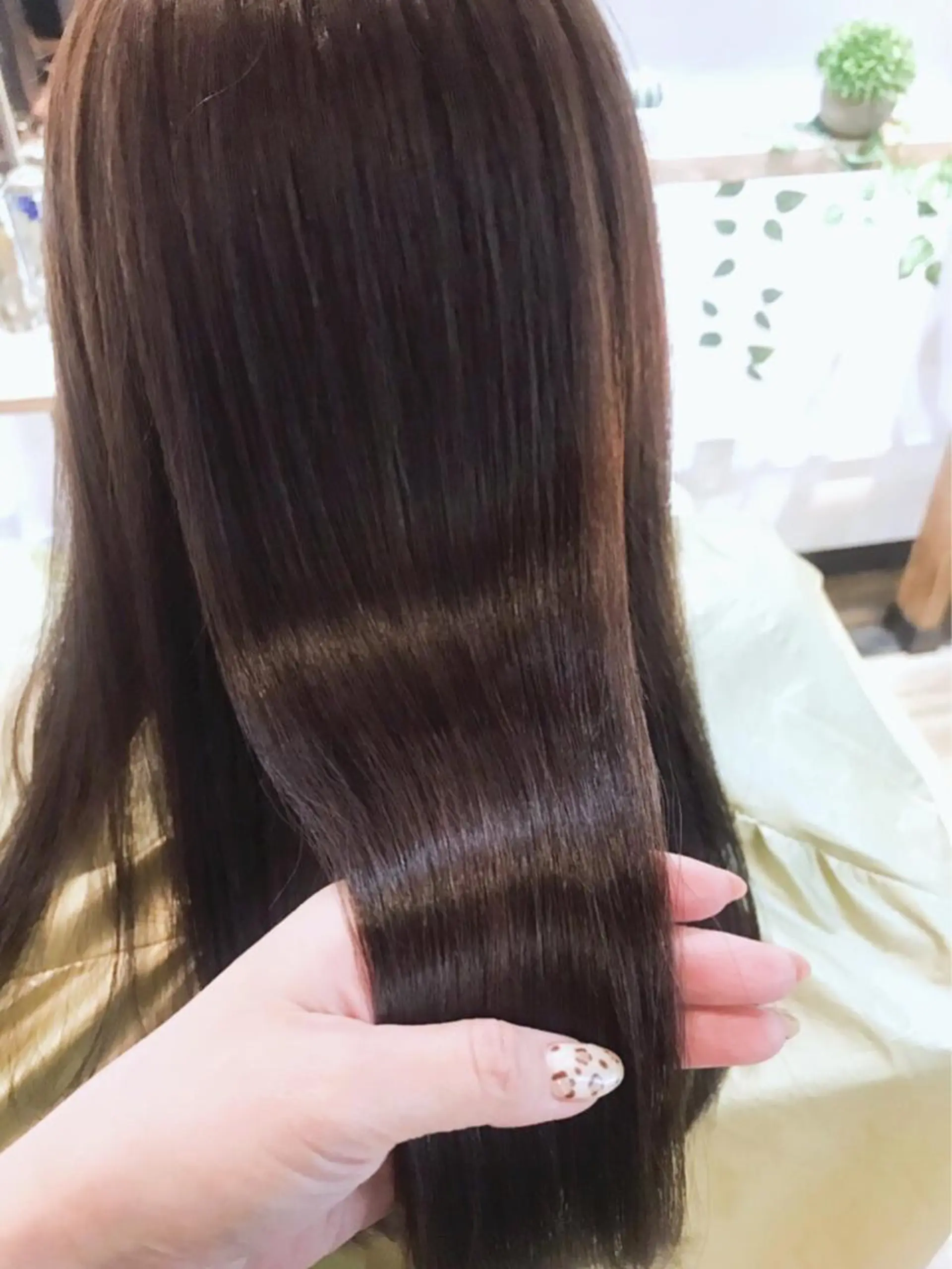 セミロング カラー ヘアアレンジ イルミナカラー トリートメント topstylist 芳賀みなみのヘアスタイル