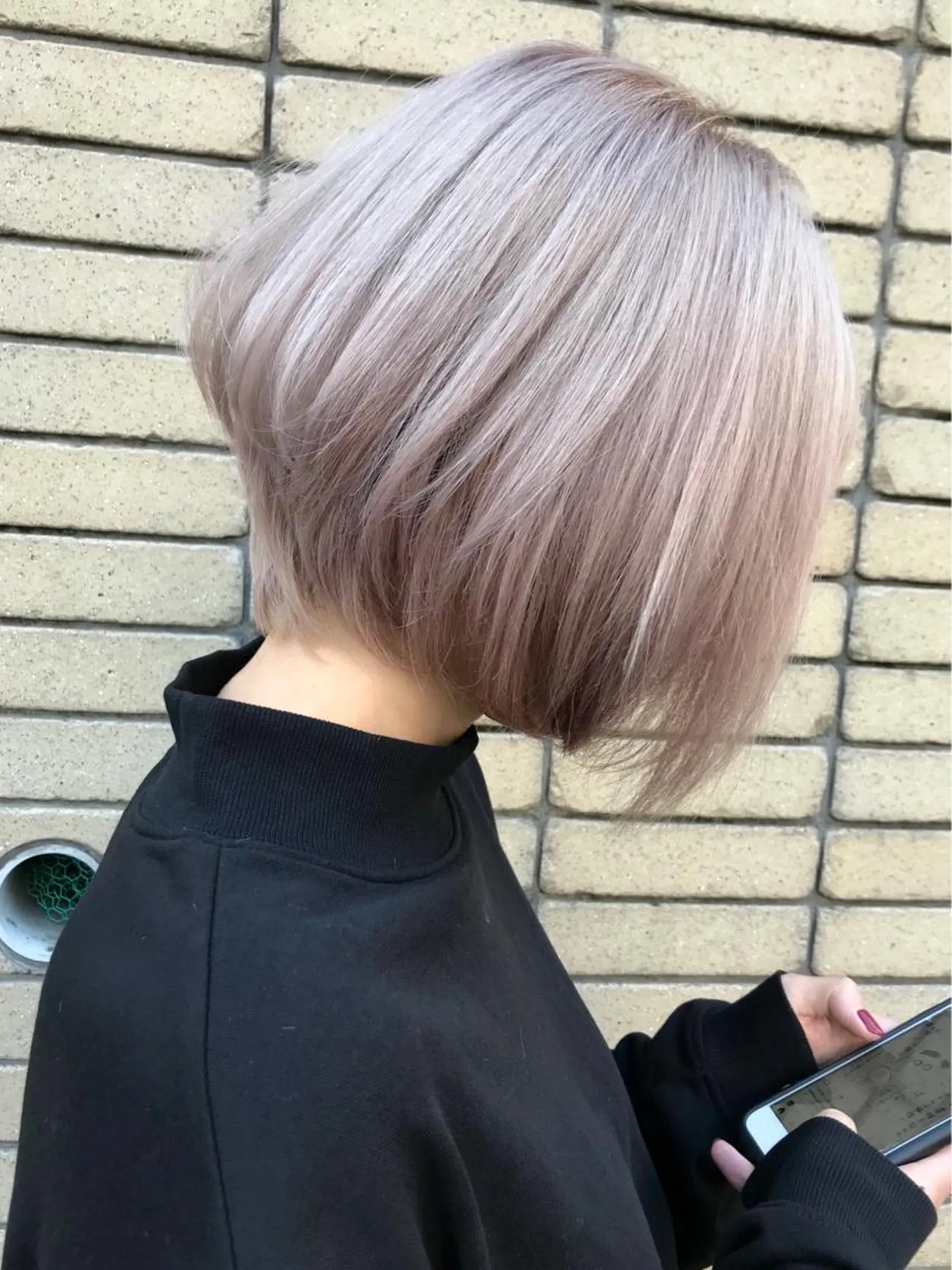 ミディアム カラー ササ キのヘアスタイル