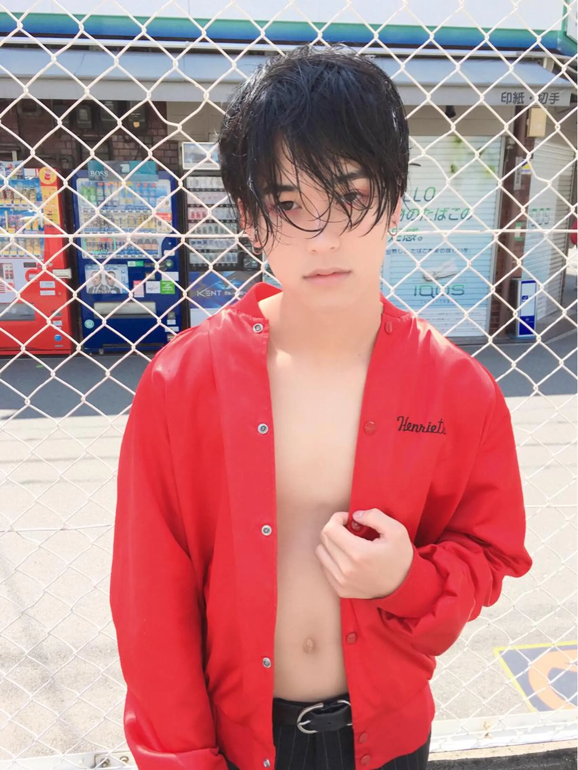 ミディアム パーマ メンズ 柔らか垢抜けｶﾗｰと ｶｯﾄ🫧ASUKAのヘアスタイル