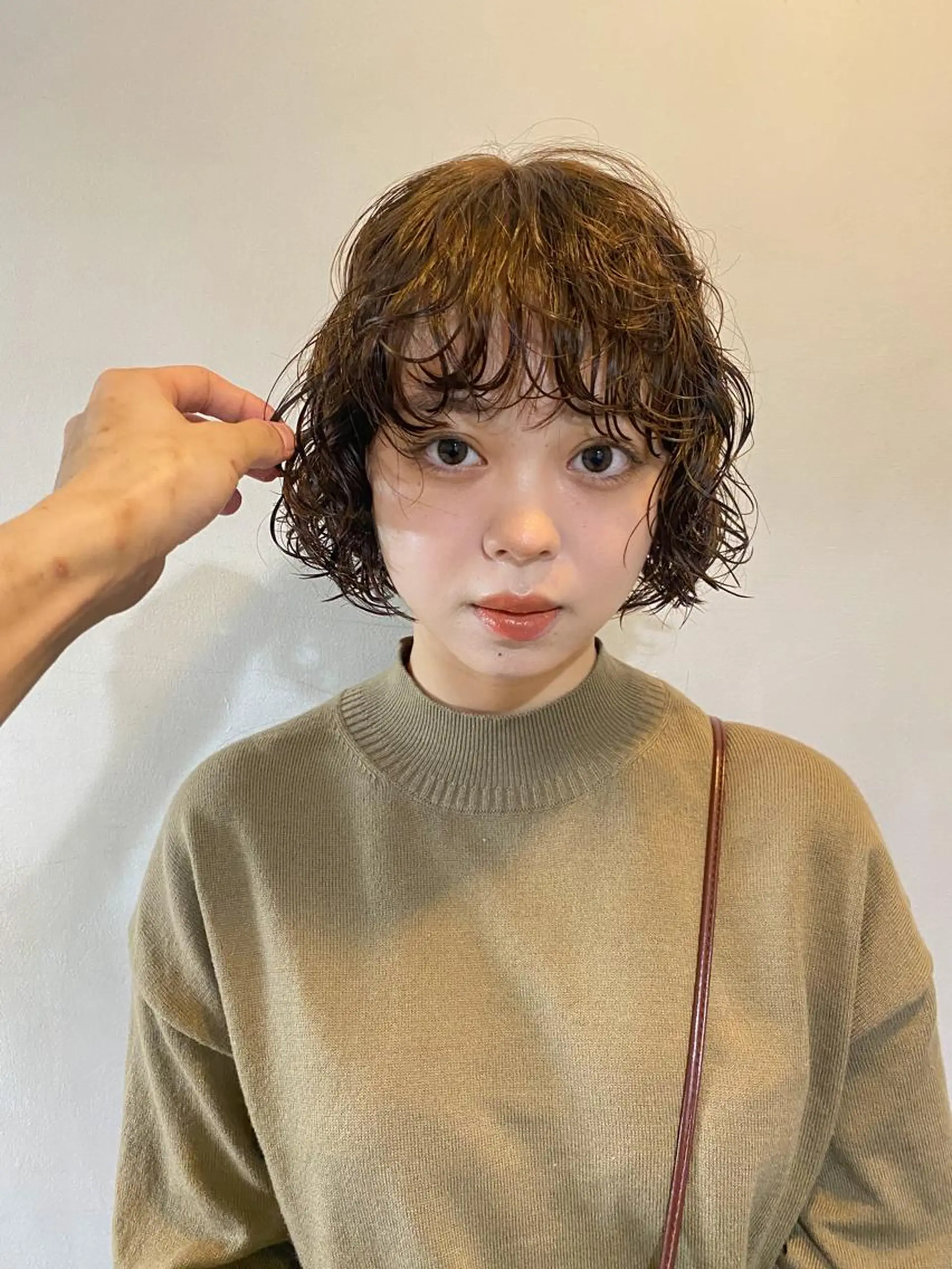 ショート パーマ ボブ レイヤー/パーマ /ウルフ/nabeのヘアスタイル