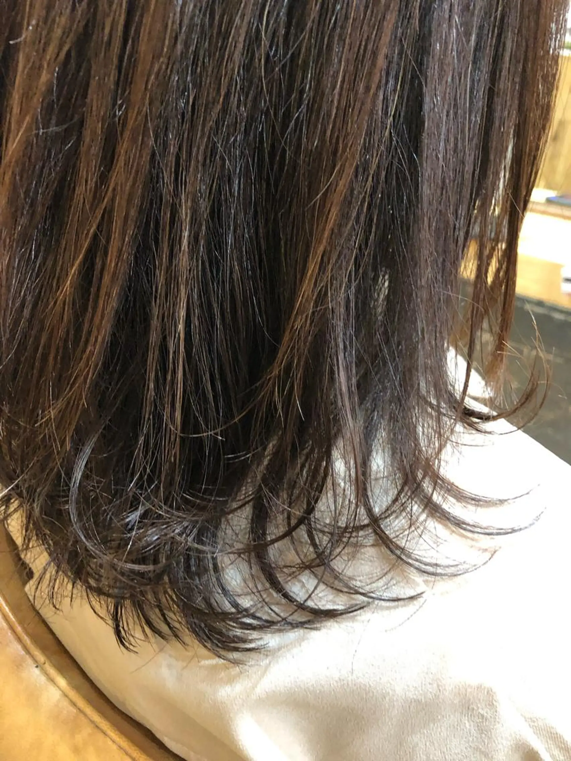 セミロング メンズhair /こえびのヘアスタイル