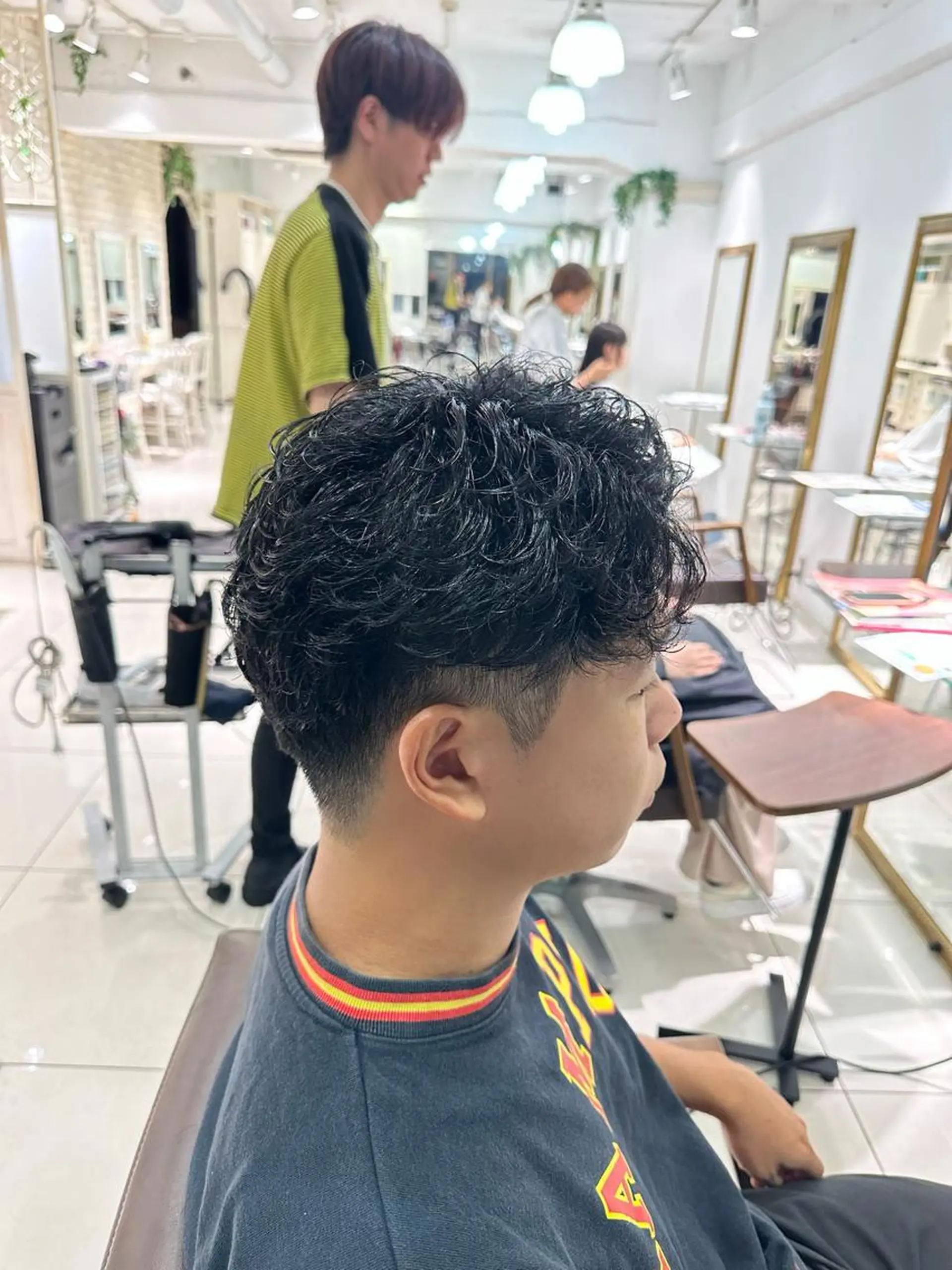 メンズ SALOWIN渋谷caldo店B1所属・岐津公太 メンズ縮毛矯正のプロのヘアスタイル