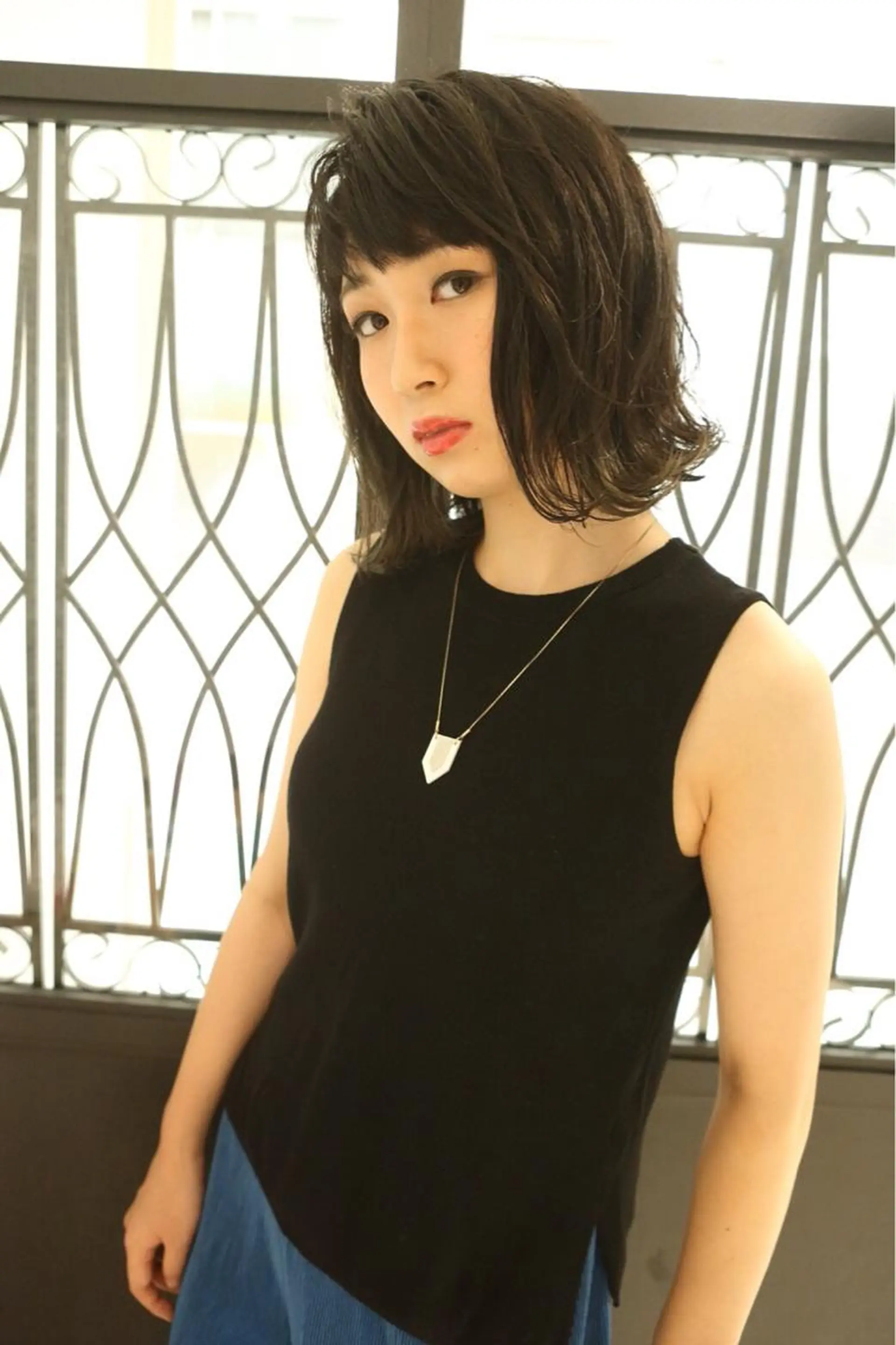 ミディアム ヘアカラー 大人女性に寄り添う 髪質改善サロンのヘアスタイル