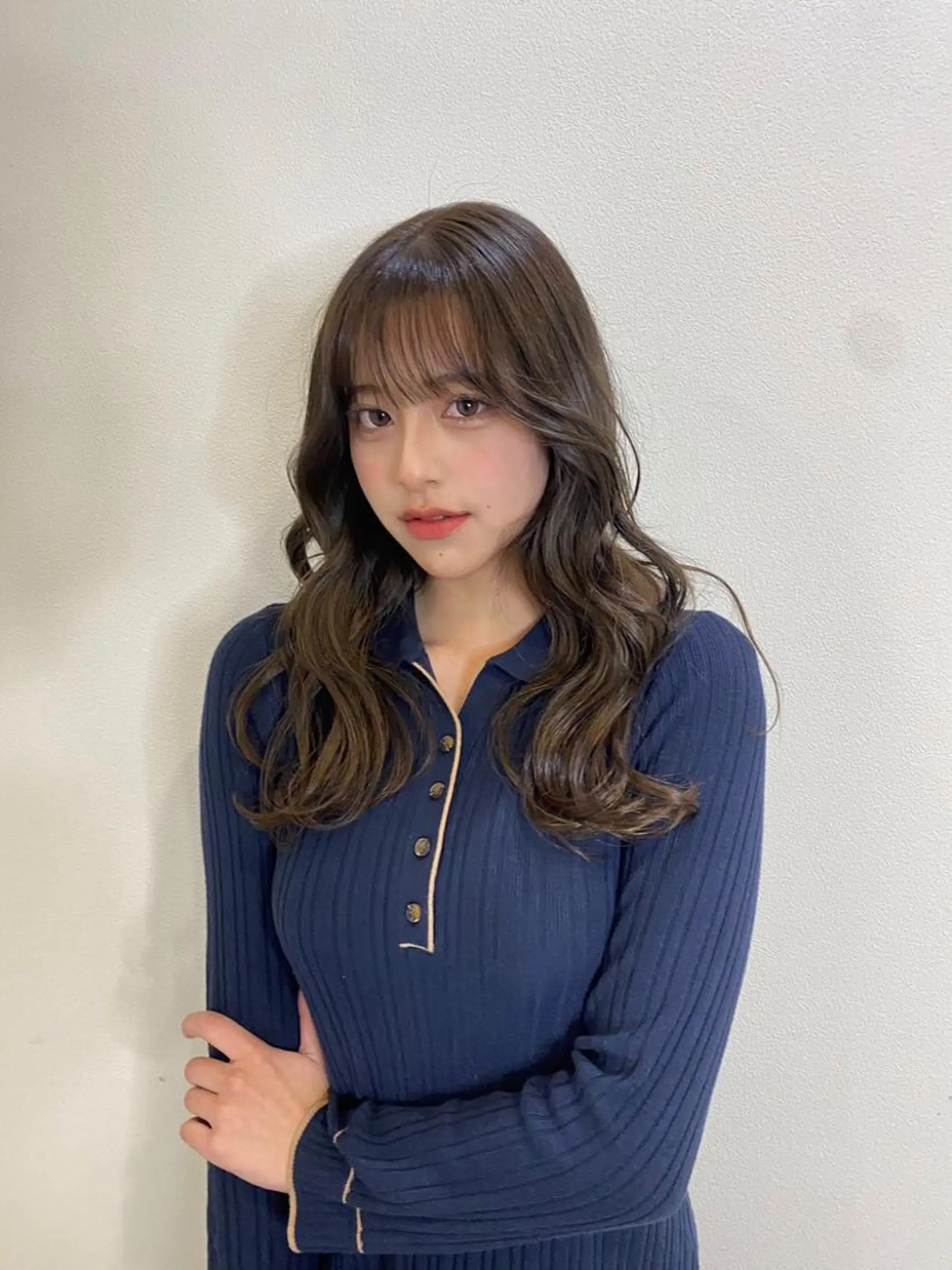 セミロング カラー ヘアアレンジ ブラウンカラー カット ヘアカラー トリートメント 髪質改善特化 🫧松野力也のヘアスタイル