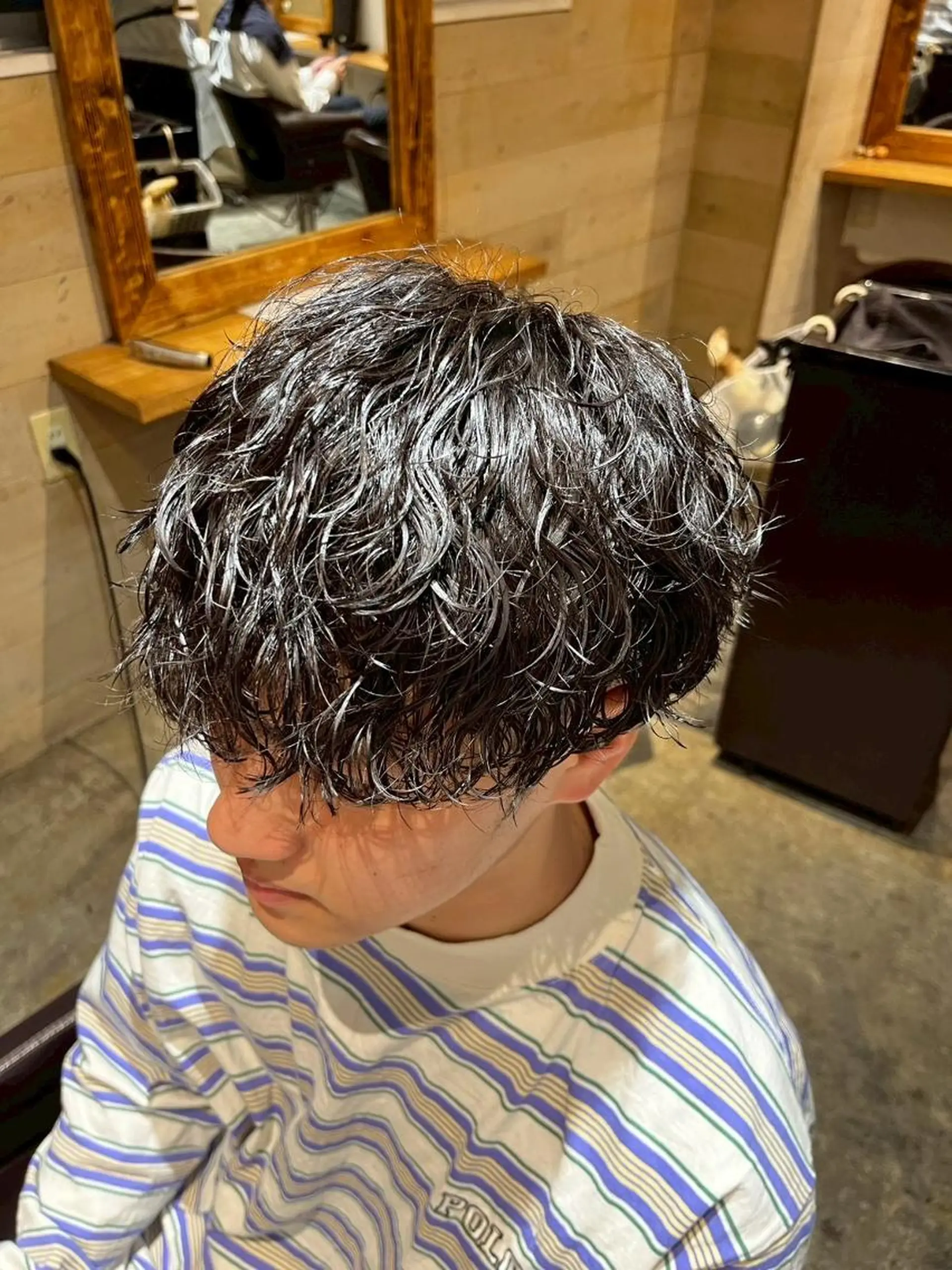パーマ メンズ メンズカット パーマ特化 清士郎のヘアスタイル