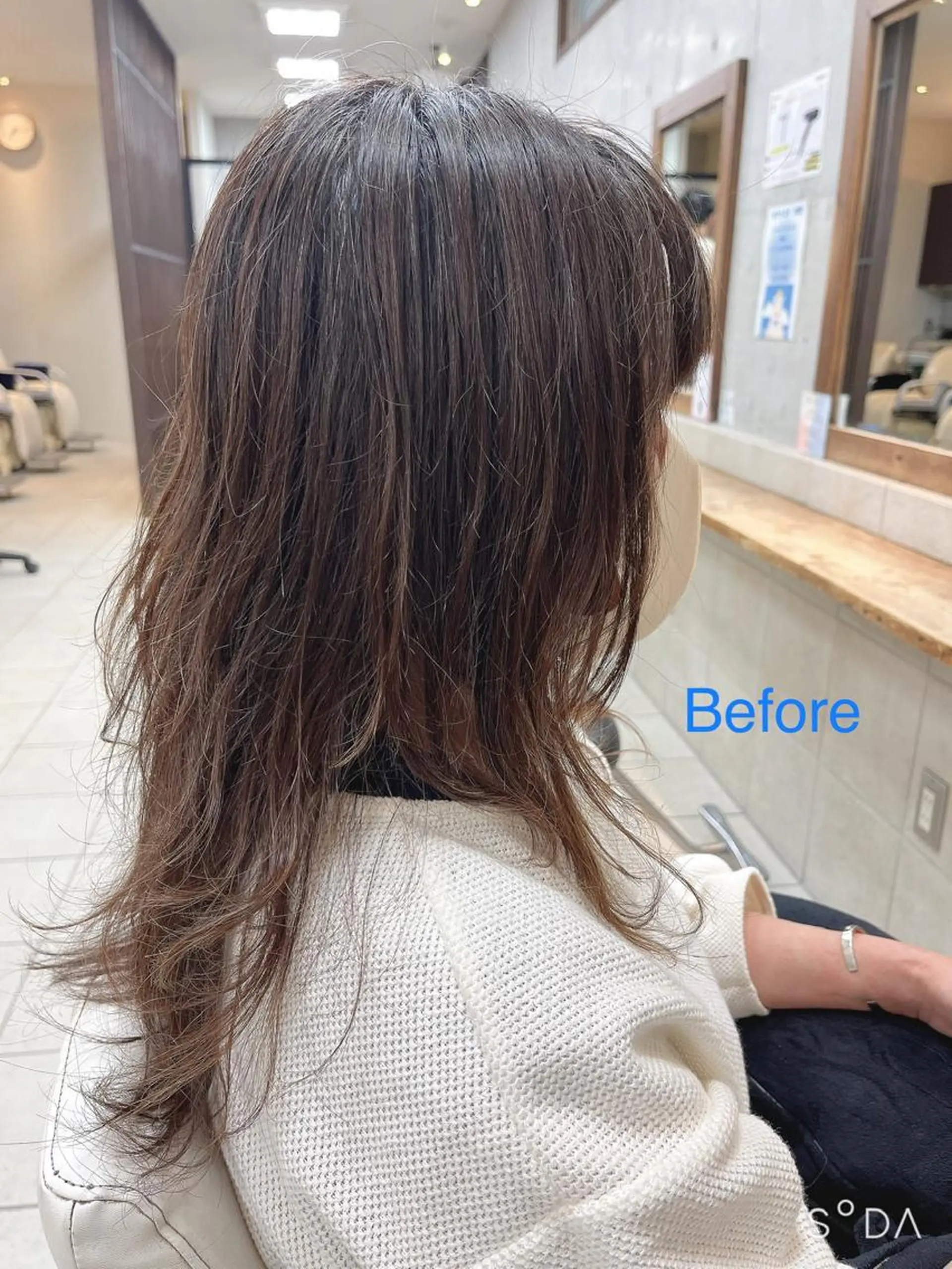 ロング カラー たなか なおのヘアスタイル