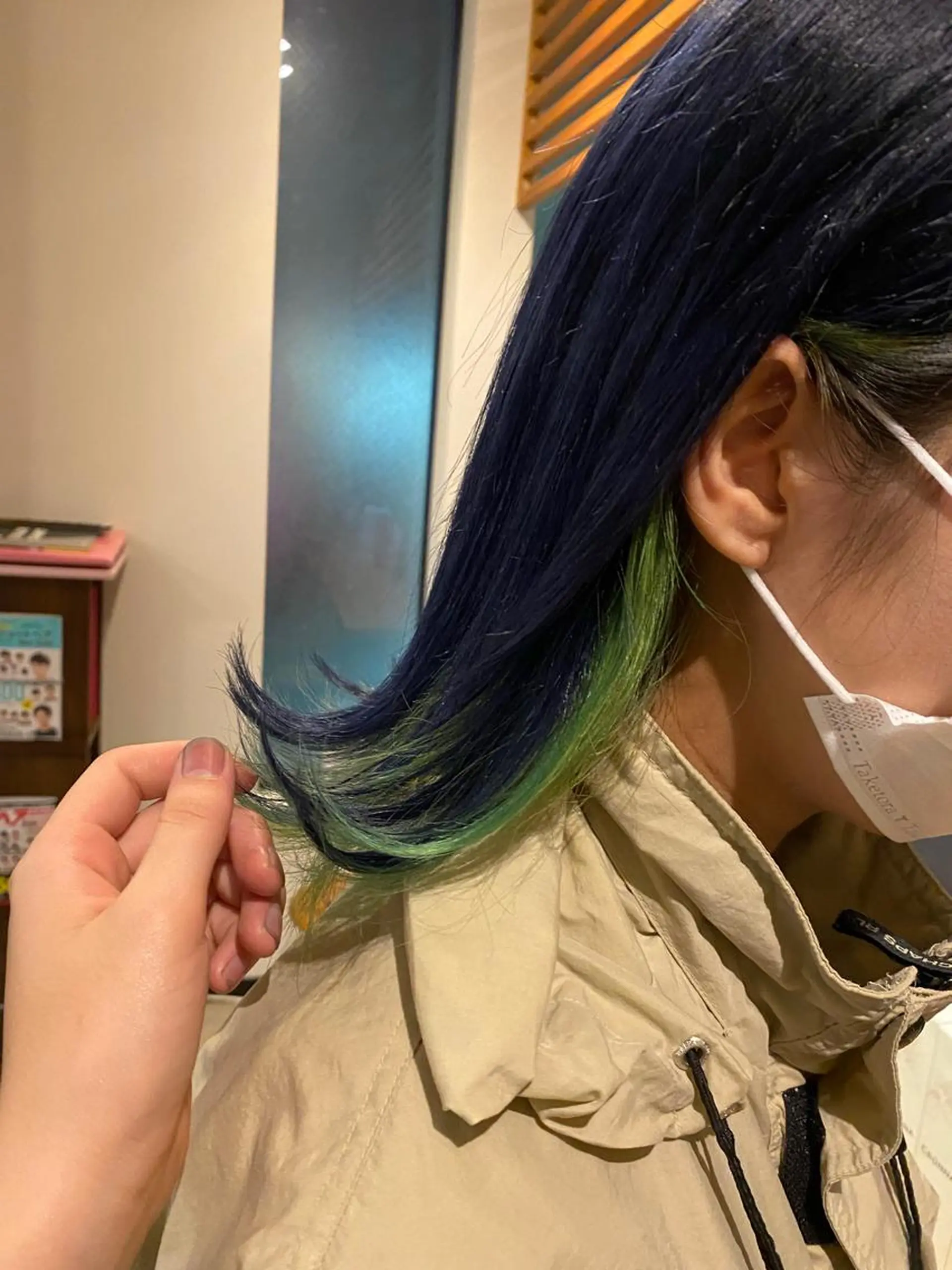 ロング カラー 暖色艶カラー♥️ nagi♥️のヘアスタイル