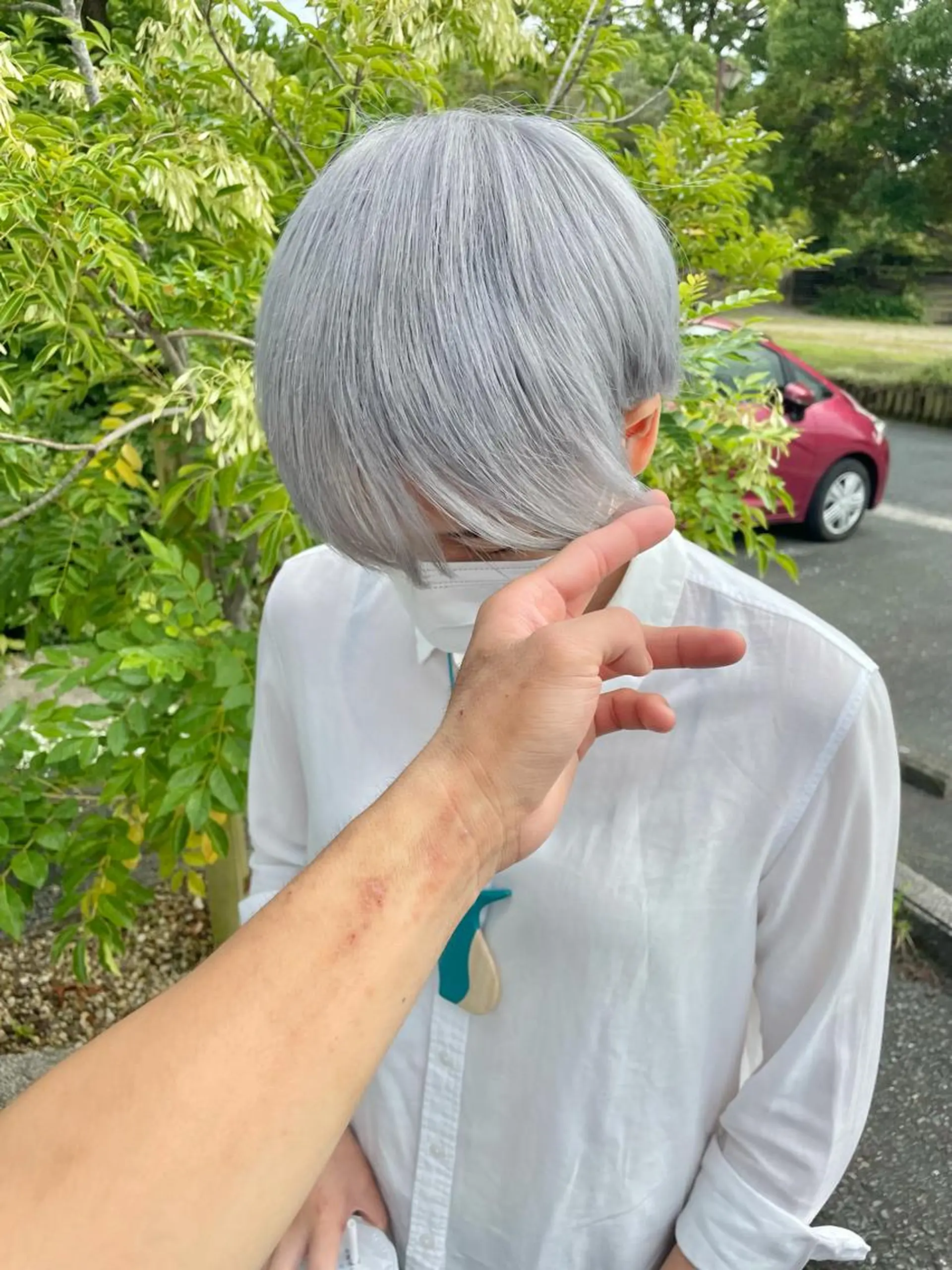 ショート ヘアカラー トリートメント Lit.豊橋 夏目のヘアスタイル