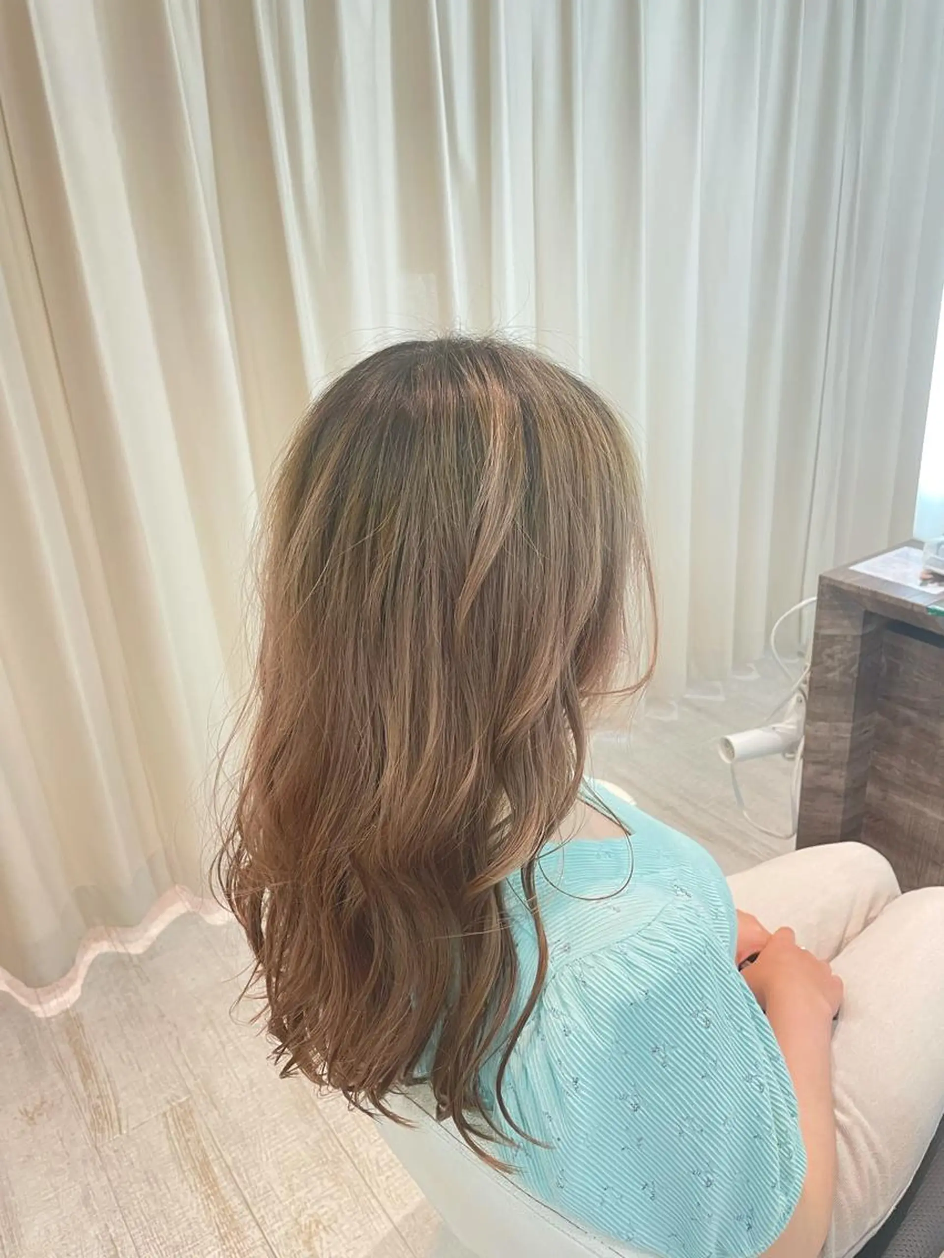 ロング カラー 淡路上新庄/髪質改善 .艶カラー/野口春貴のヘアスタイル