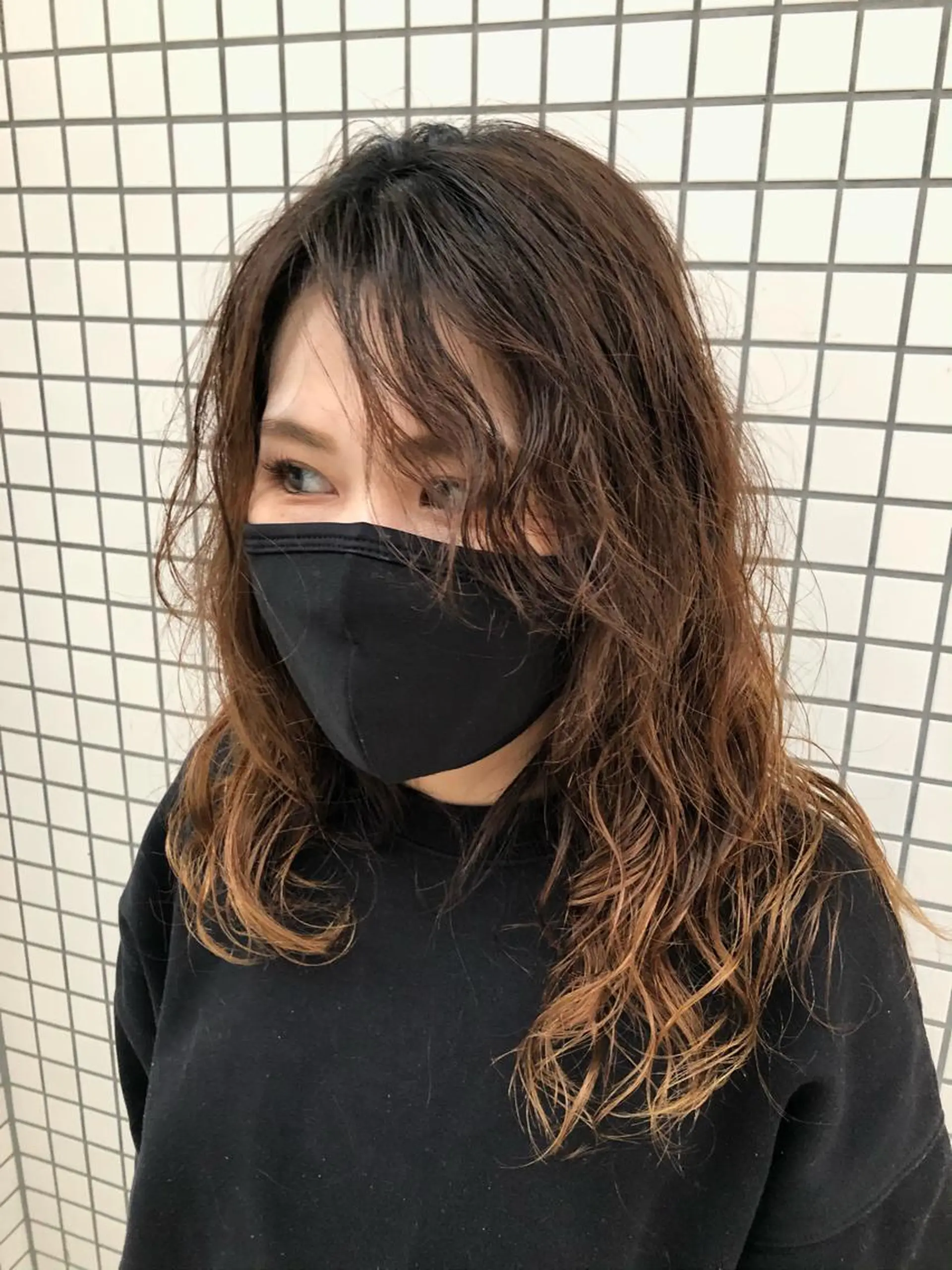 ミディアム パーマ あんざき みわのその他イメージ