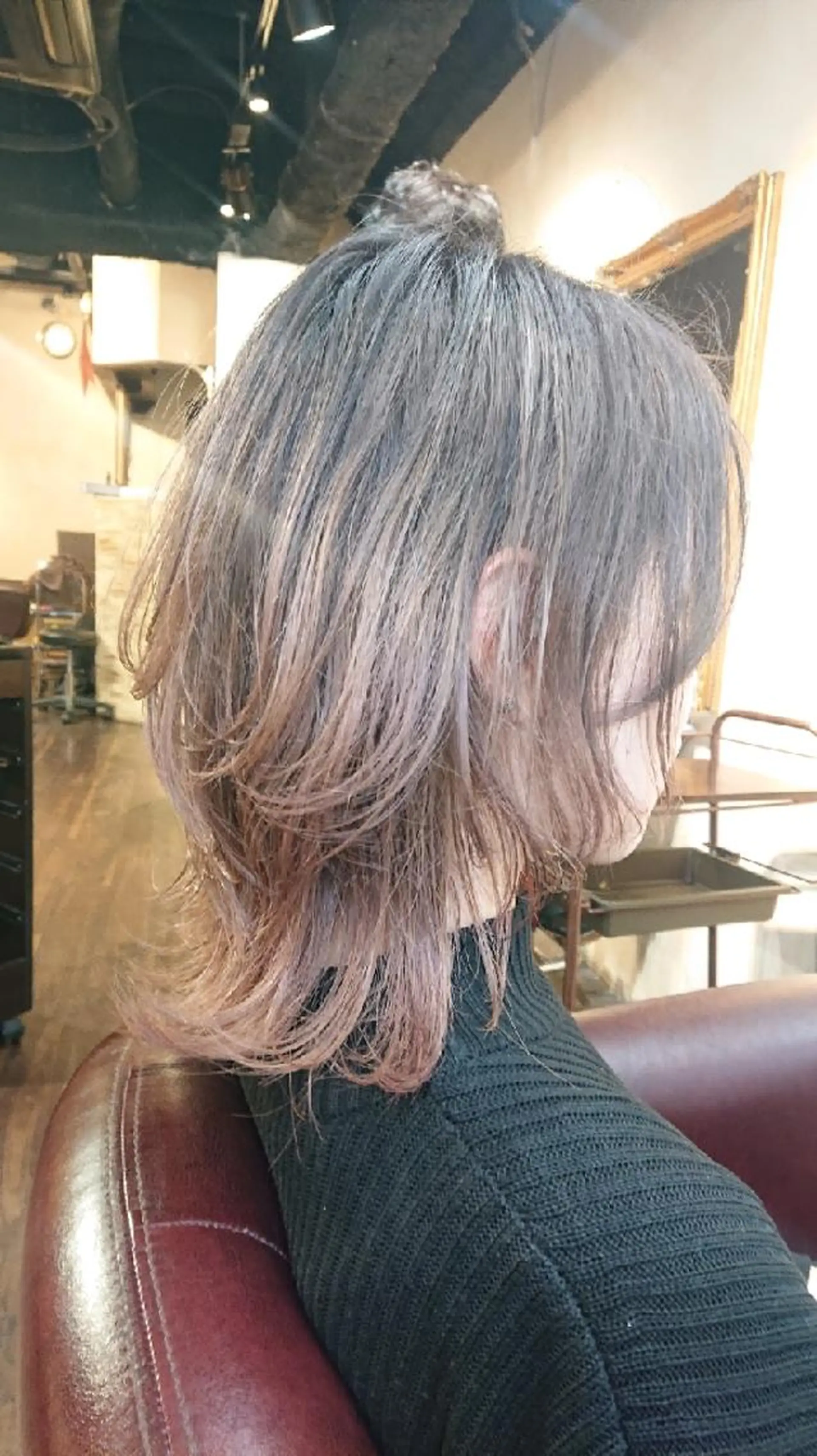 ショート カラー グラデーションカラー ウルフカット ヘアカラー トリートメント 艶髪✨ブリーチ職人 井手正康のヘアスタイル