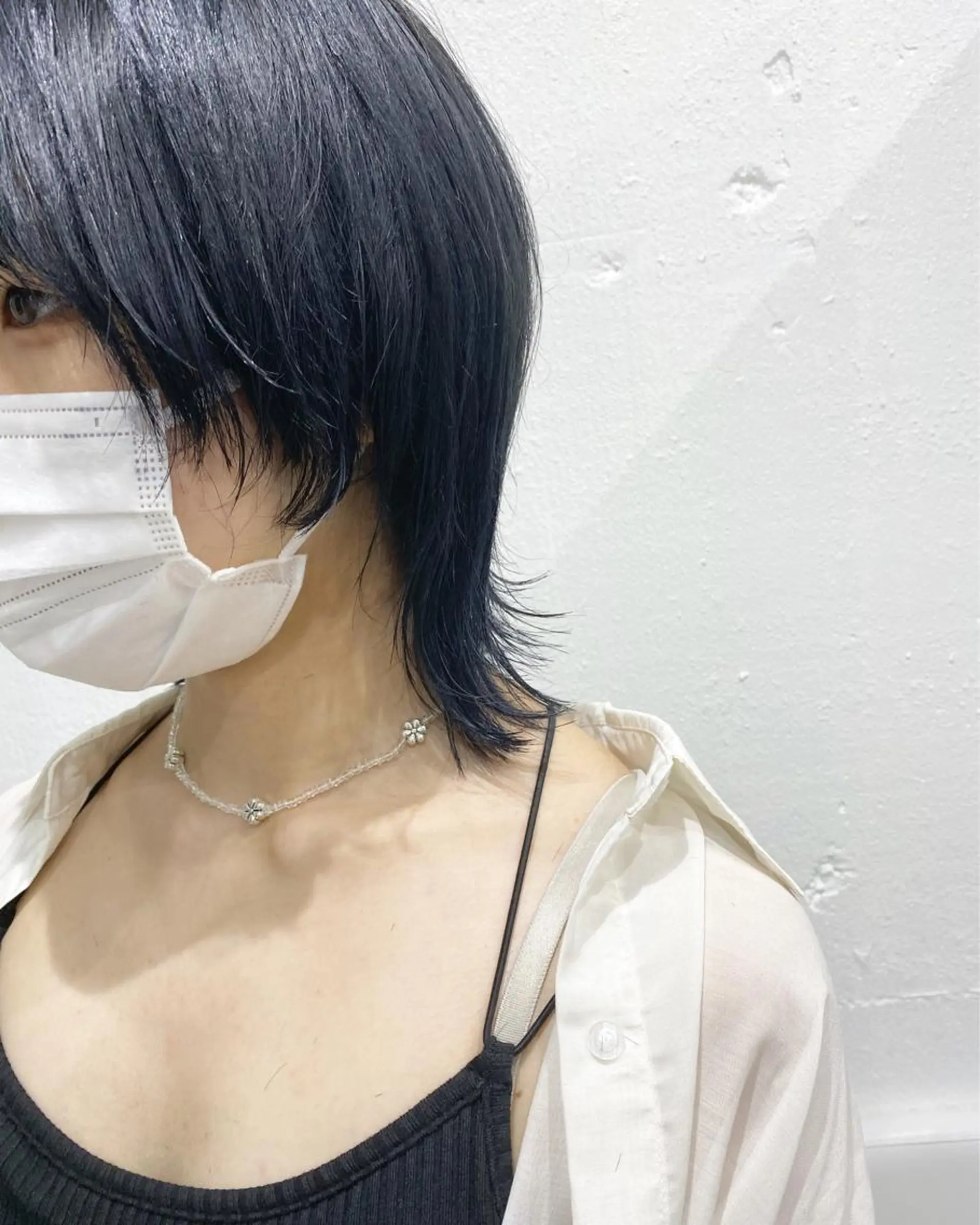 ショート カラー ヘアアレンジ 切りっぱなしボブ アッシュ アッシュグレー バレイヤージュ ベージュカラー ササキカズマ〻透明感 〻色落ち〻赤み消しのヘアスタイル