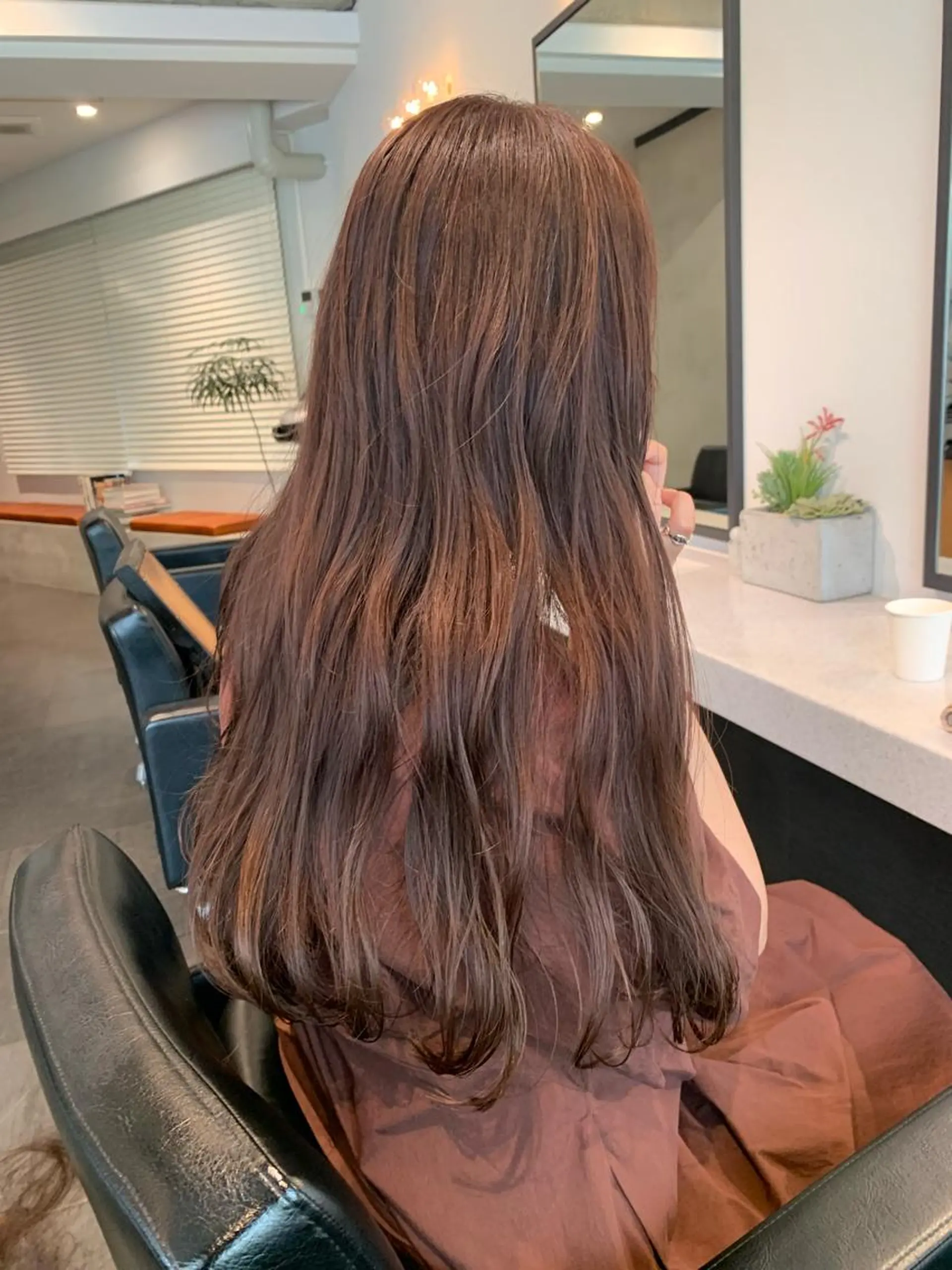 ロング カラー カット ヘアカラー トリートメント アンニュイヘア🪽 ayumiのヘアスタイル