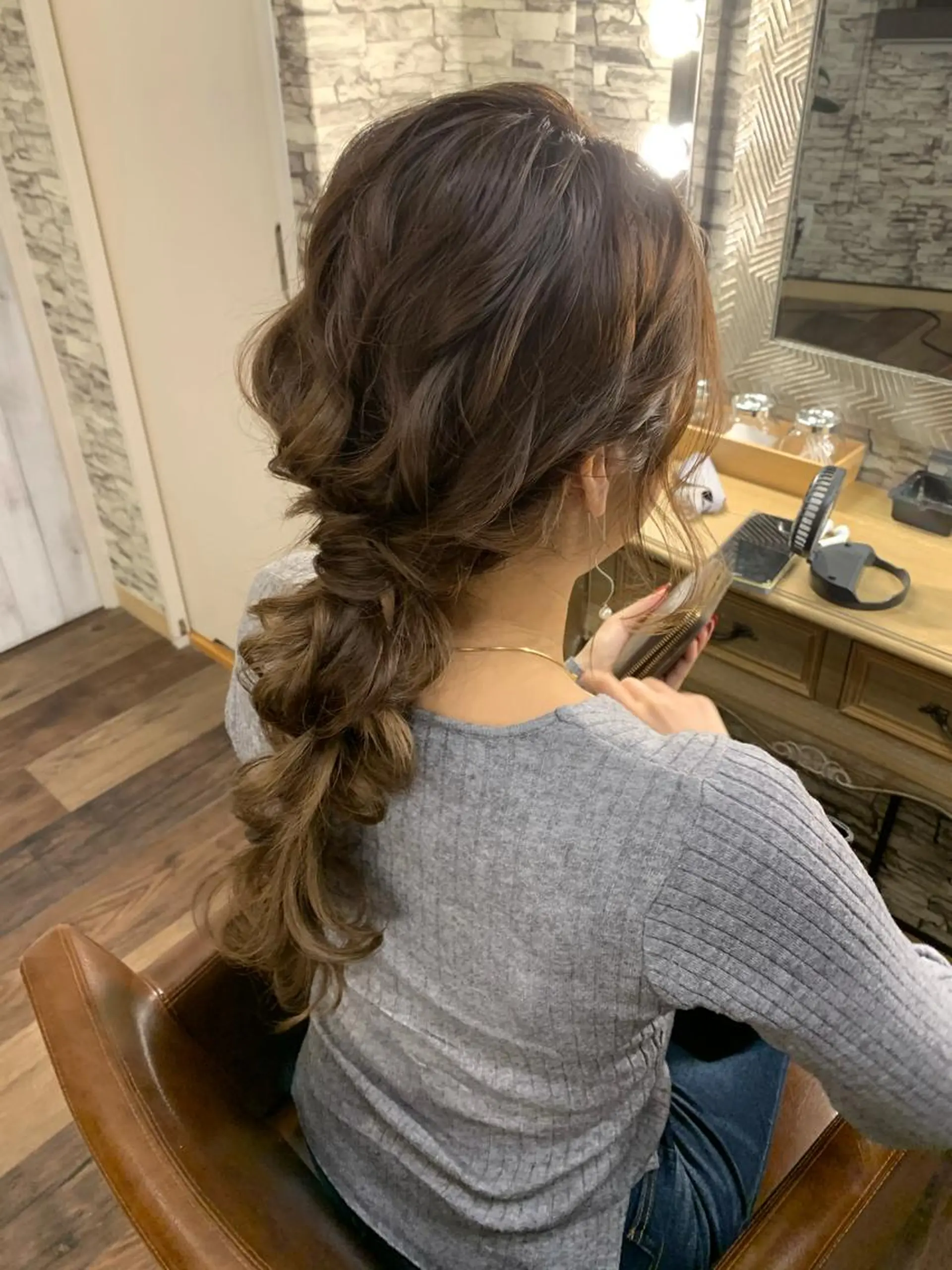 ロング ヘアアレンジ hair make  Lucciのヘアスタイル