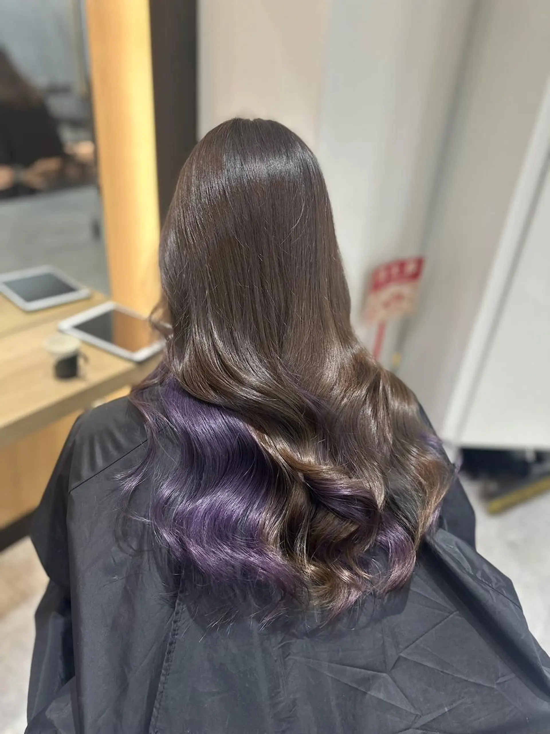 ミディアム カラー L.E.M 仙台のヘアスタイル