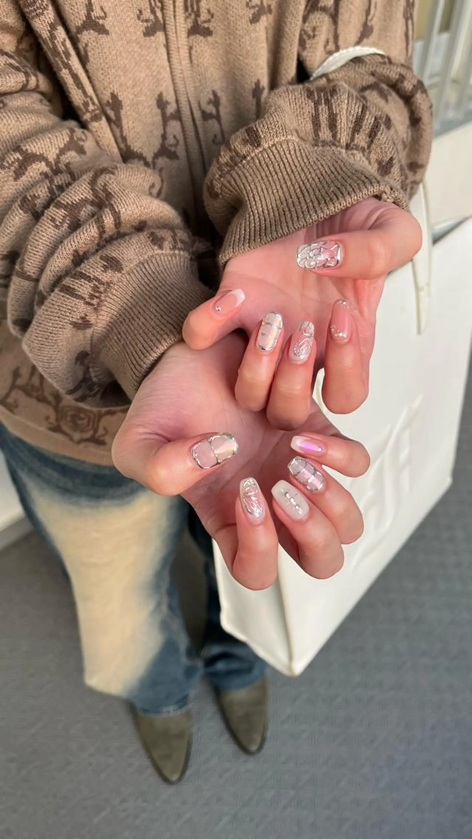 ネイル ハンドネイル フットネイル Nailsalon Fave/Rinaのネイルデザイン