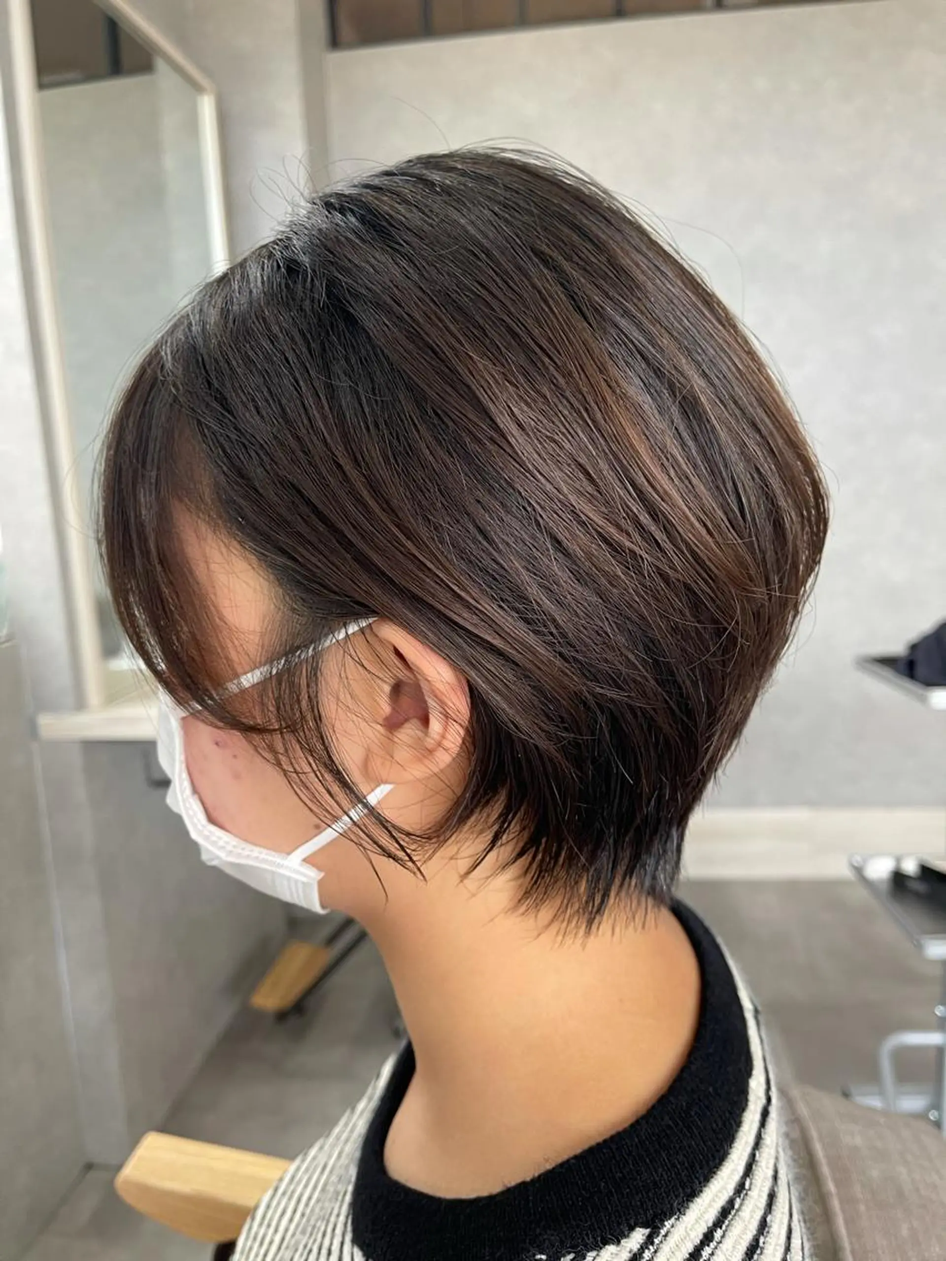 ショート カラー 一ノ瀬 暁のヘアスタイル