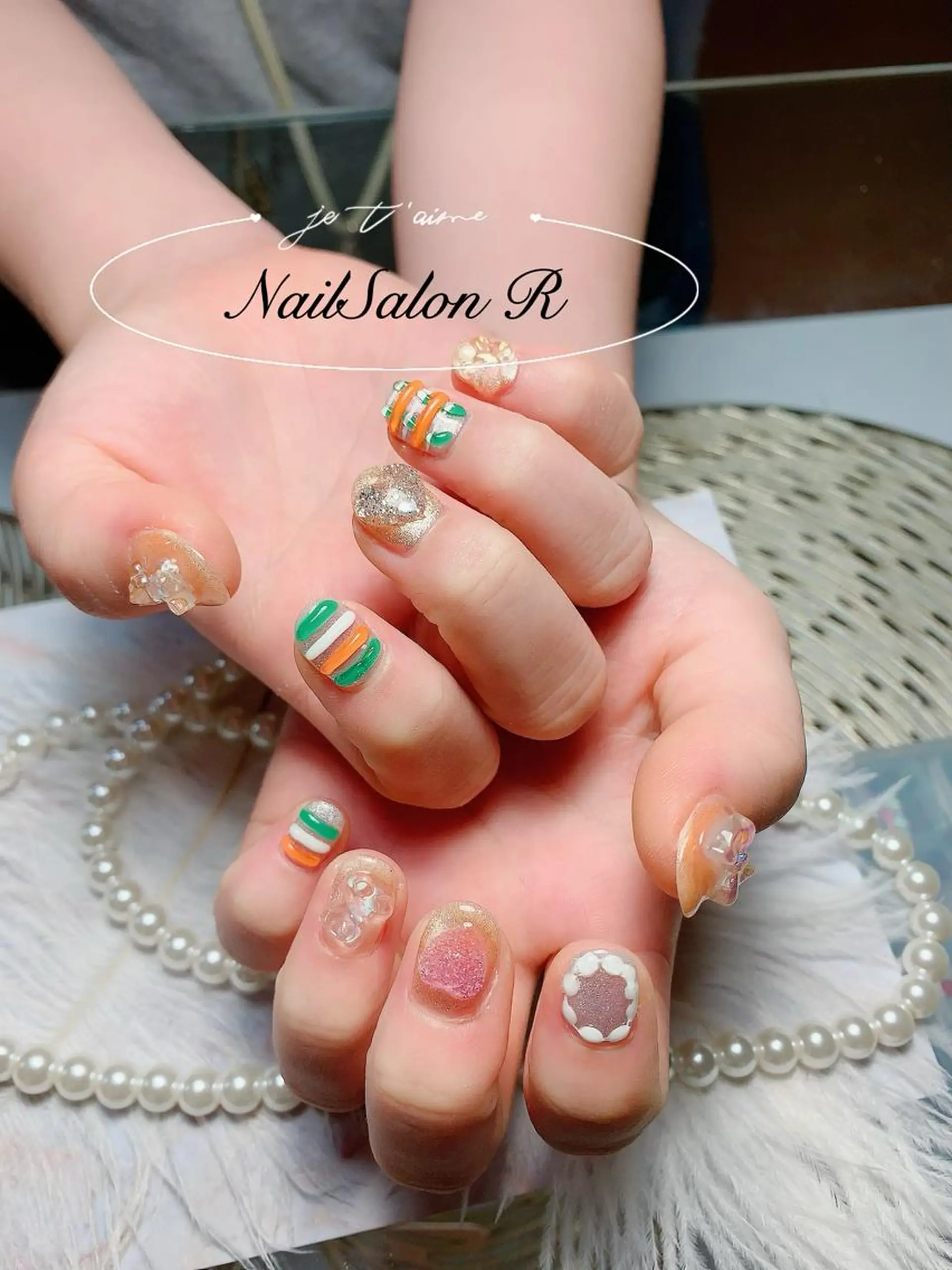 ネイル ハンドネイル NailSalonR 宮里のネイルデザイン