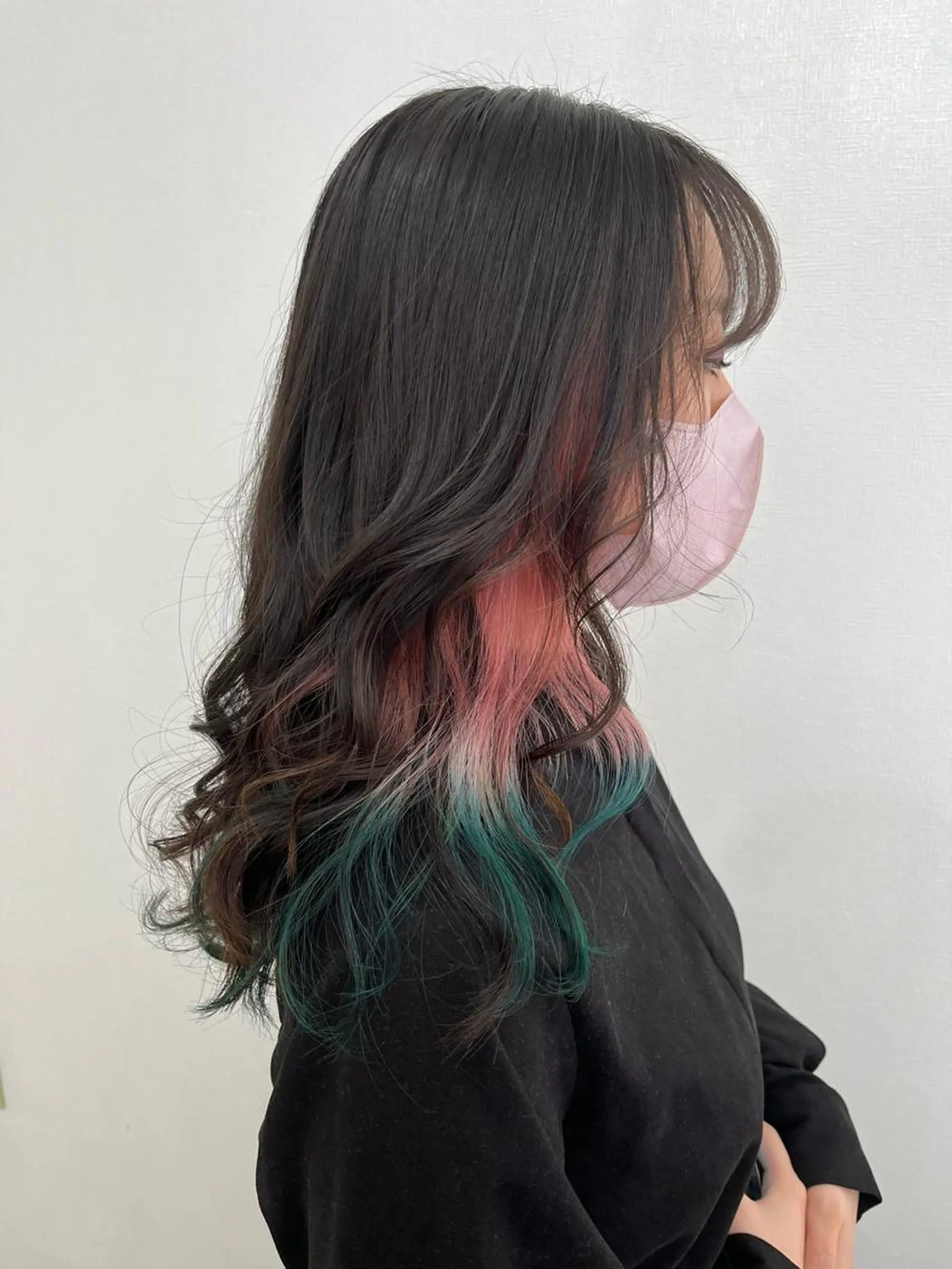 カラー アッシュ アッシュグレー アッシュグレージュ バレイヤージュ ミストバング ヘアカラー トリートメント ヘアセット 🫧似合わせデザイン 🫧MIKU🪼のヘアスタイル