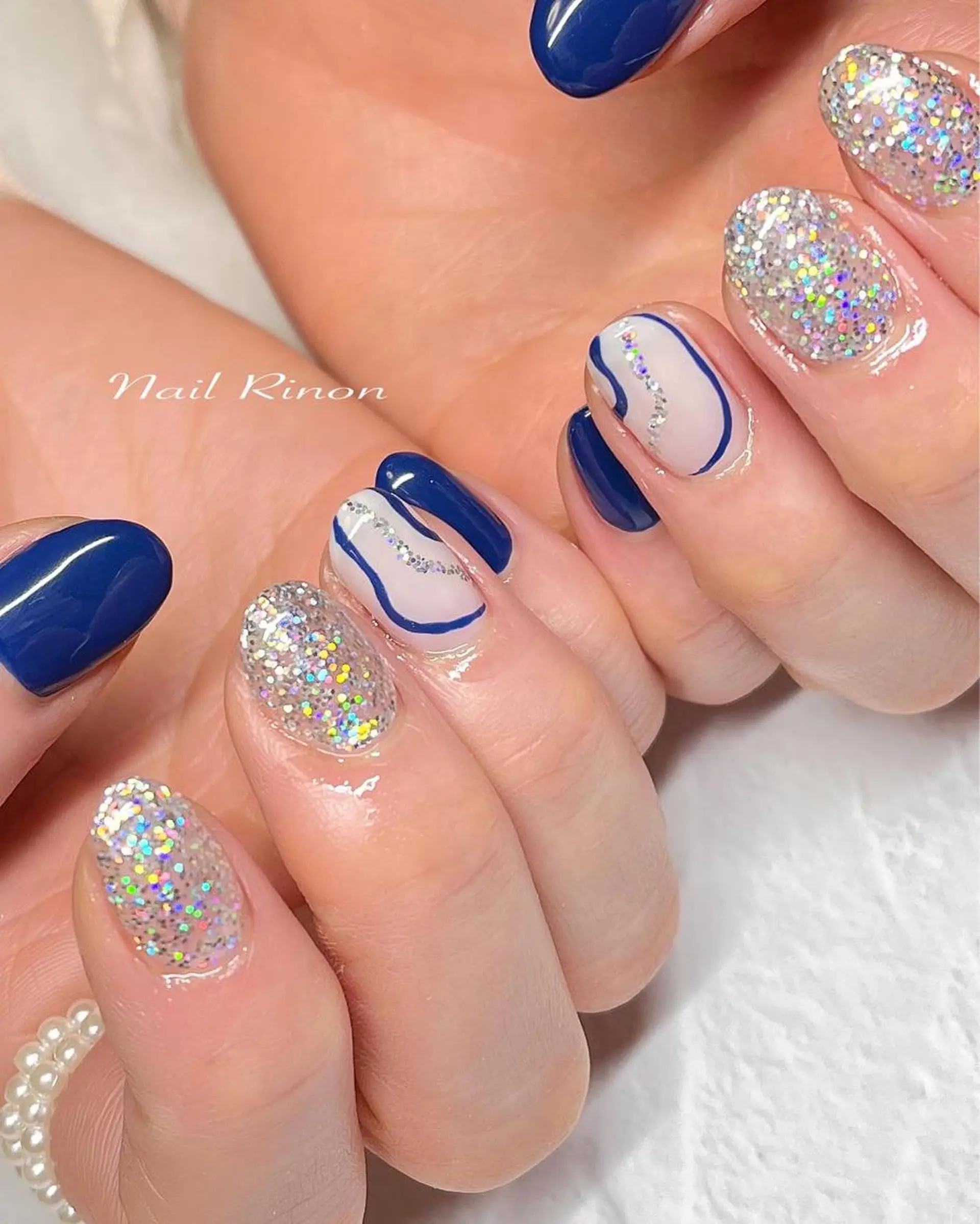 ネイル キラキラネイル Nail Rinonのネイルデザイン