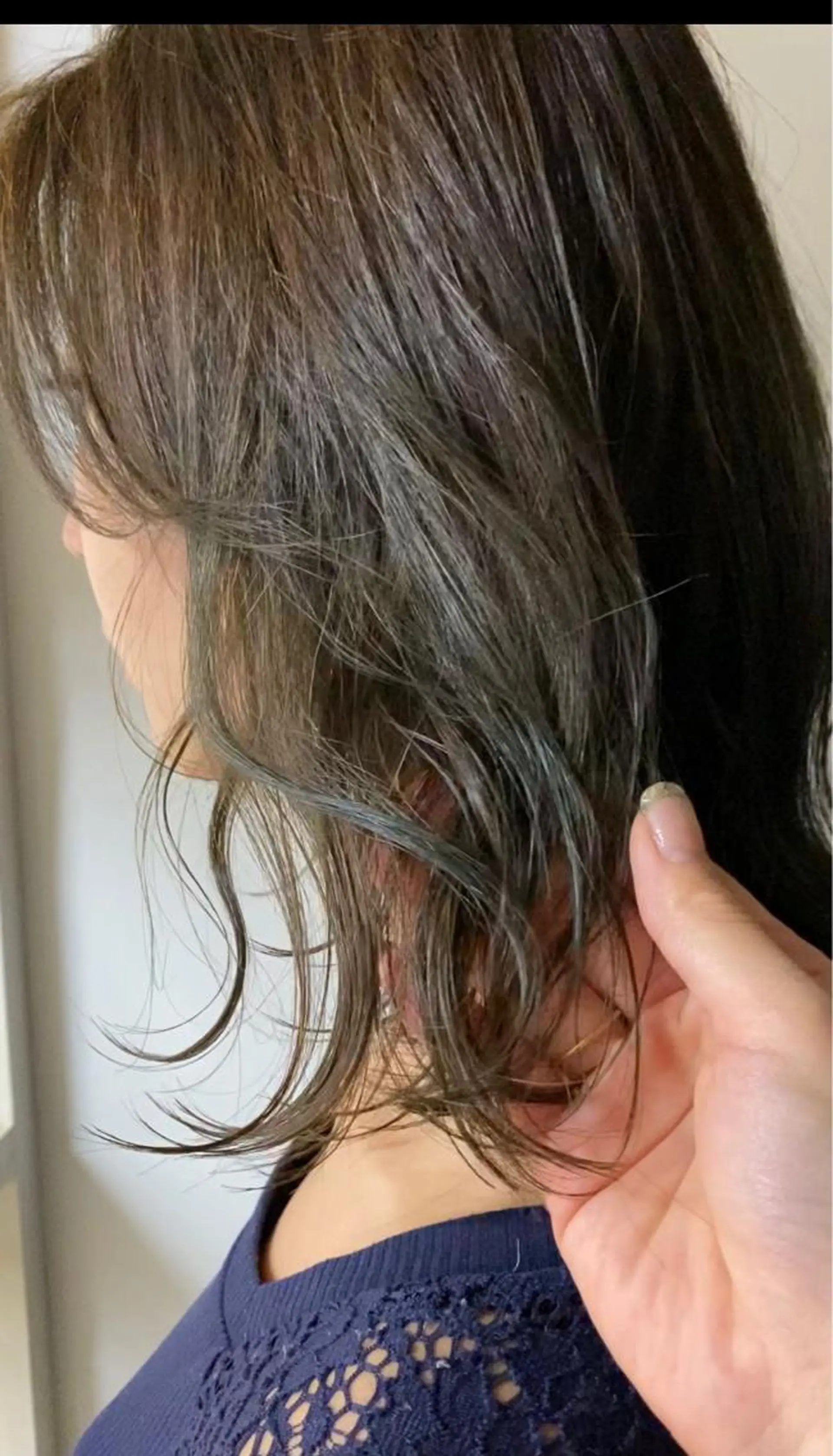 ミディアム カラー カット ヘアカラー トリートメント 🌼yuna🌼 pagesのヘアスタイル