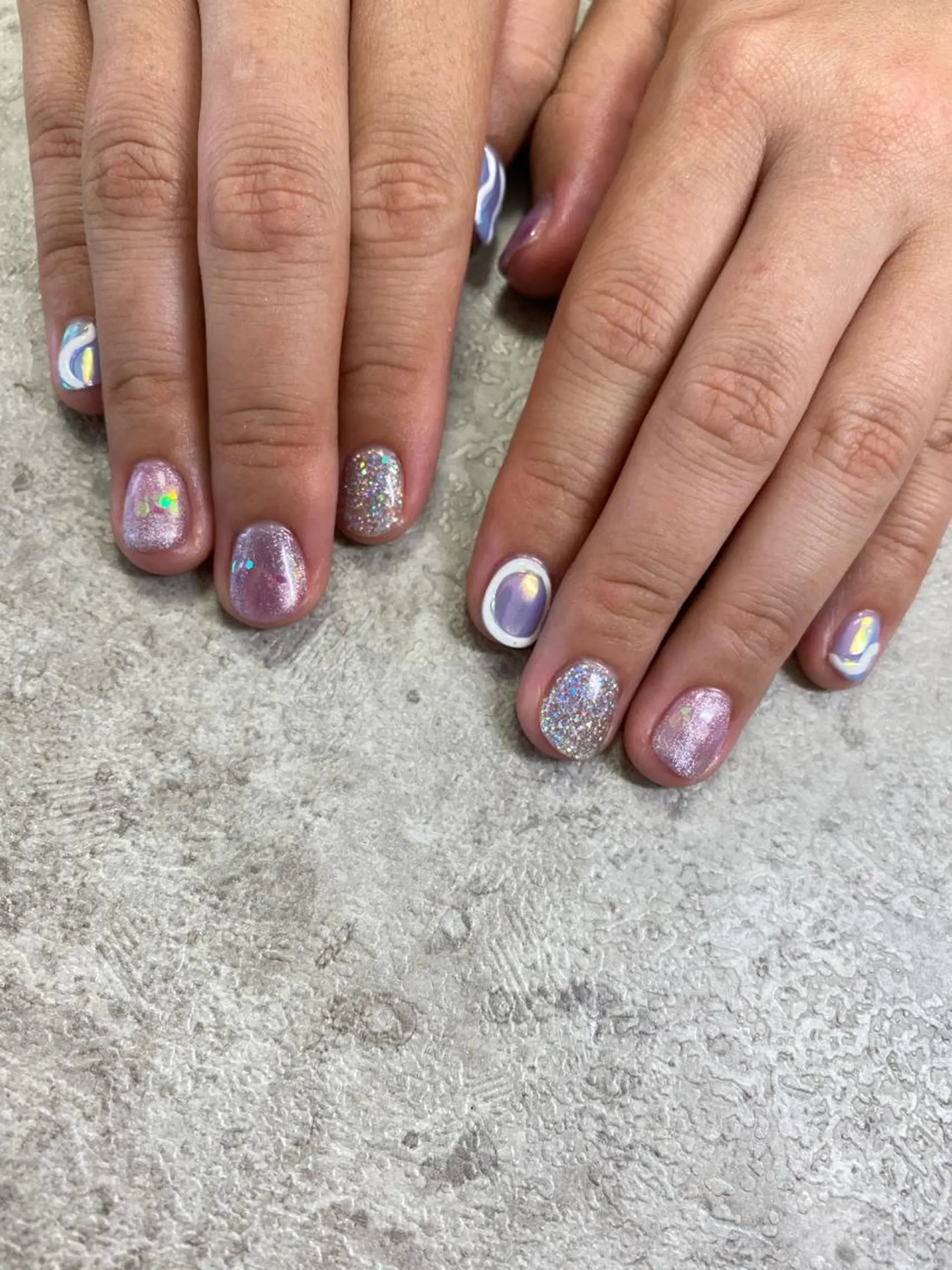 ネイル ハンドネイル 【LINON】 airiのネイルデザイン