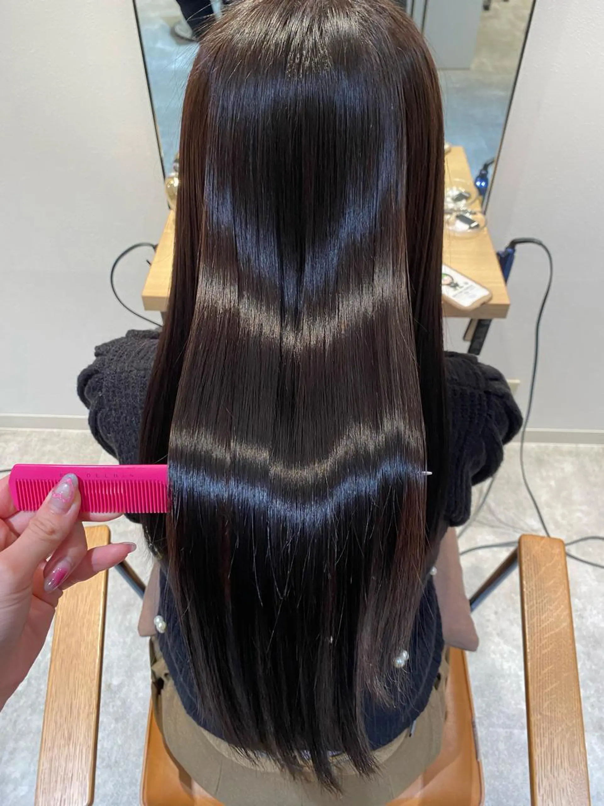 ロング カラー パーマ オスズ 🎀´-のヘアスタイル