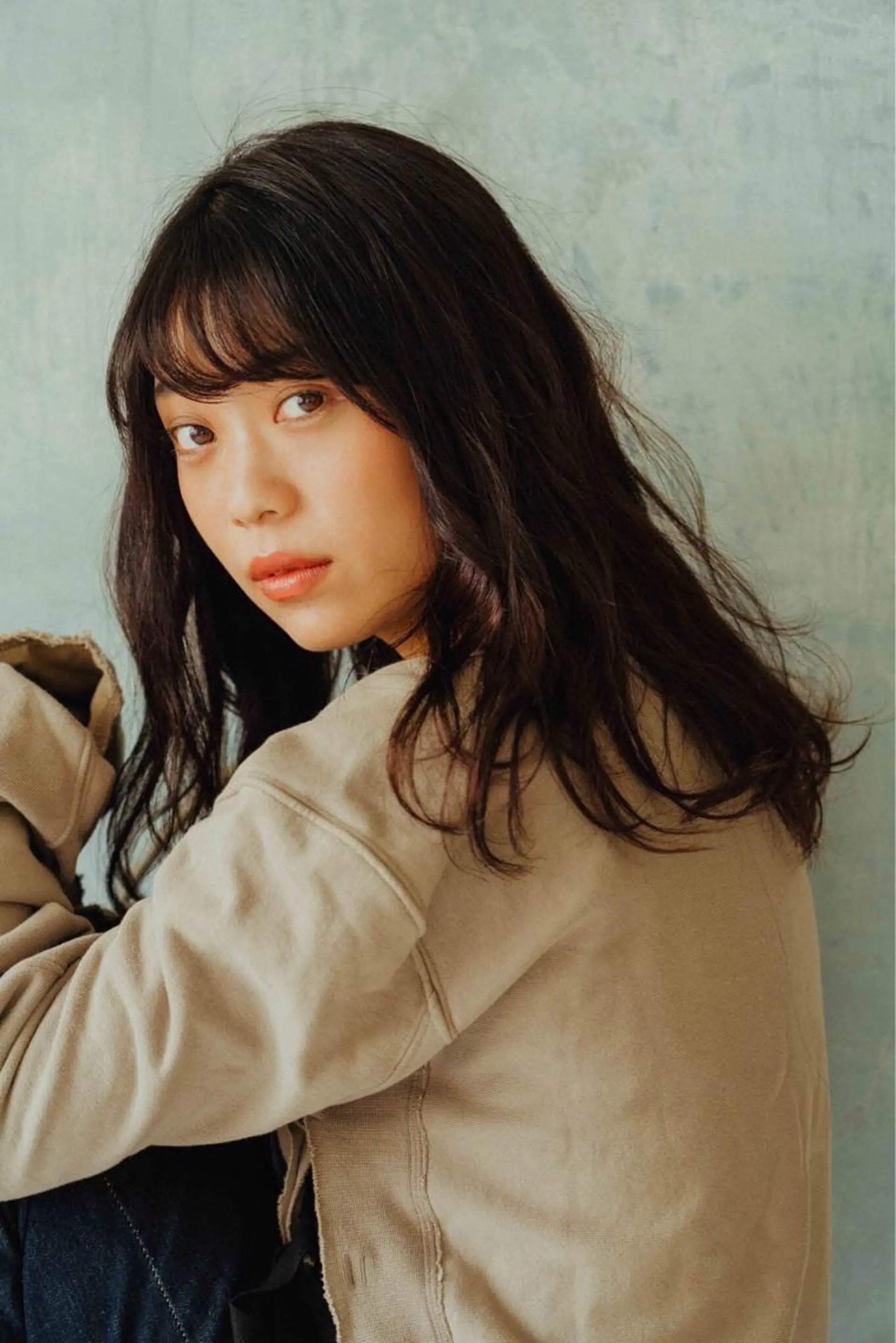 ミディアム カラー パーマ ヘアアレンジ メンズ キッズ ネイル マツエク・マツパ メンズウルフカット アディクシーカラー 透明感カラー ボブ ウルフカット 藤井 仁紀のヘアスタイル