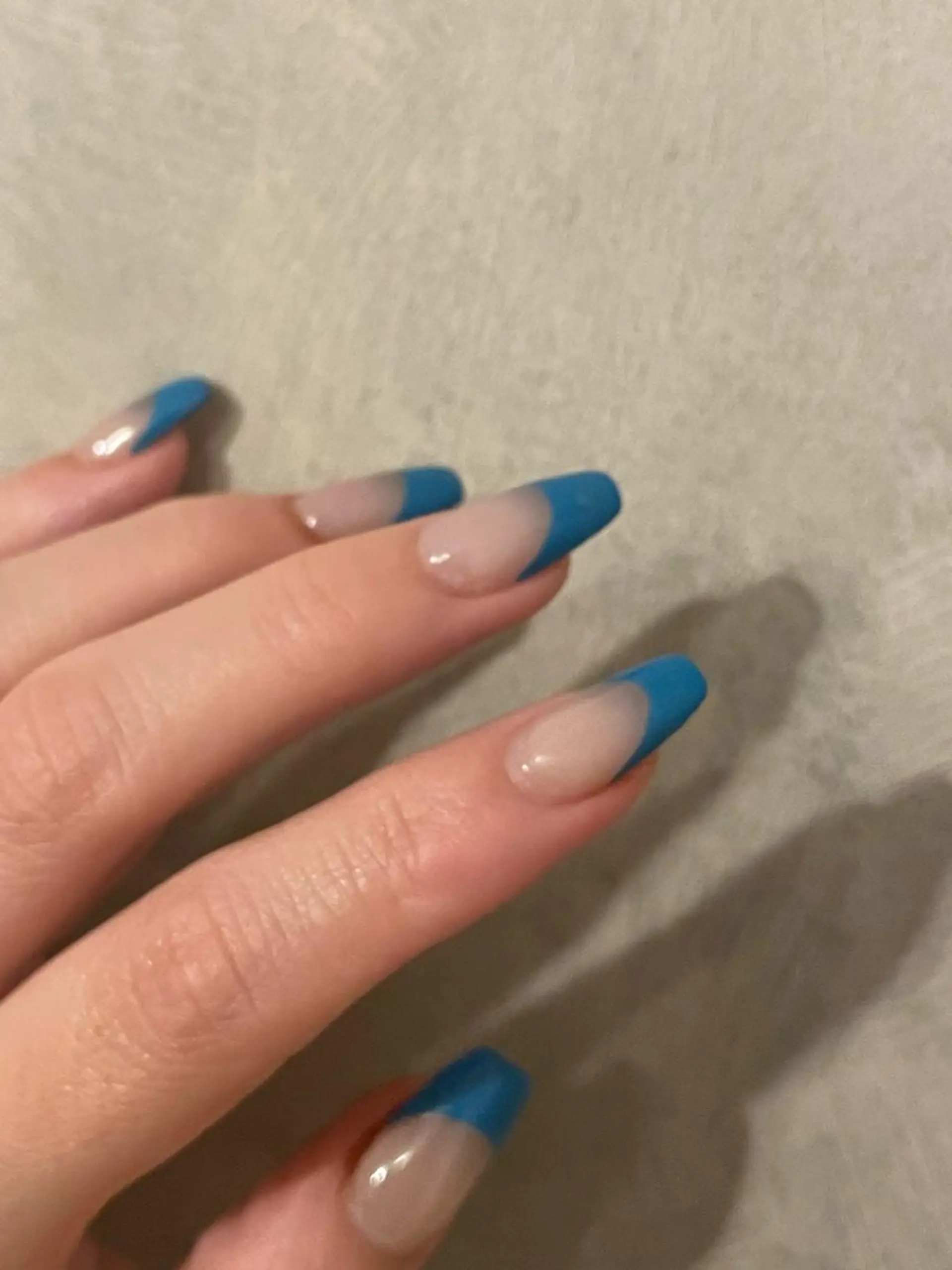 ロング ハンドネイル m kaori𓃟のネイルデザイン