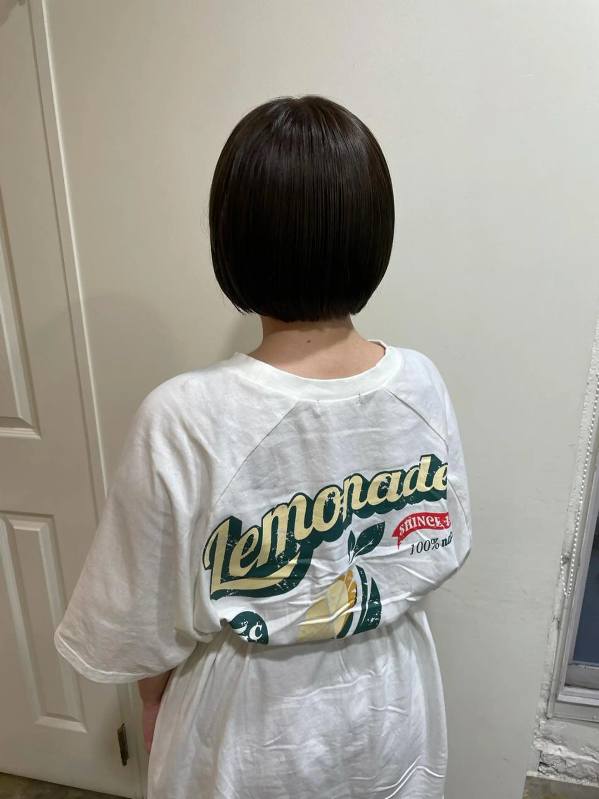 ショート カラー カット ヘアカラー トリートメント MIOベージュカラー 柔らかいカラーのヘアスタイル