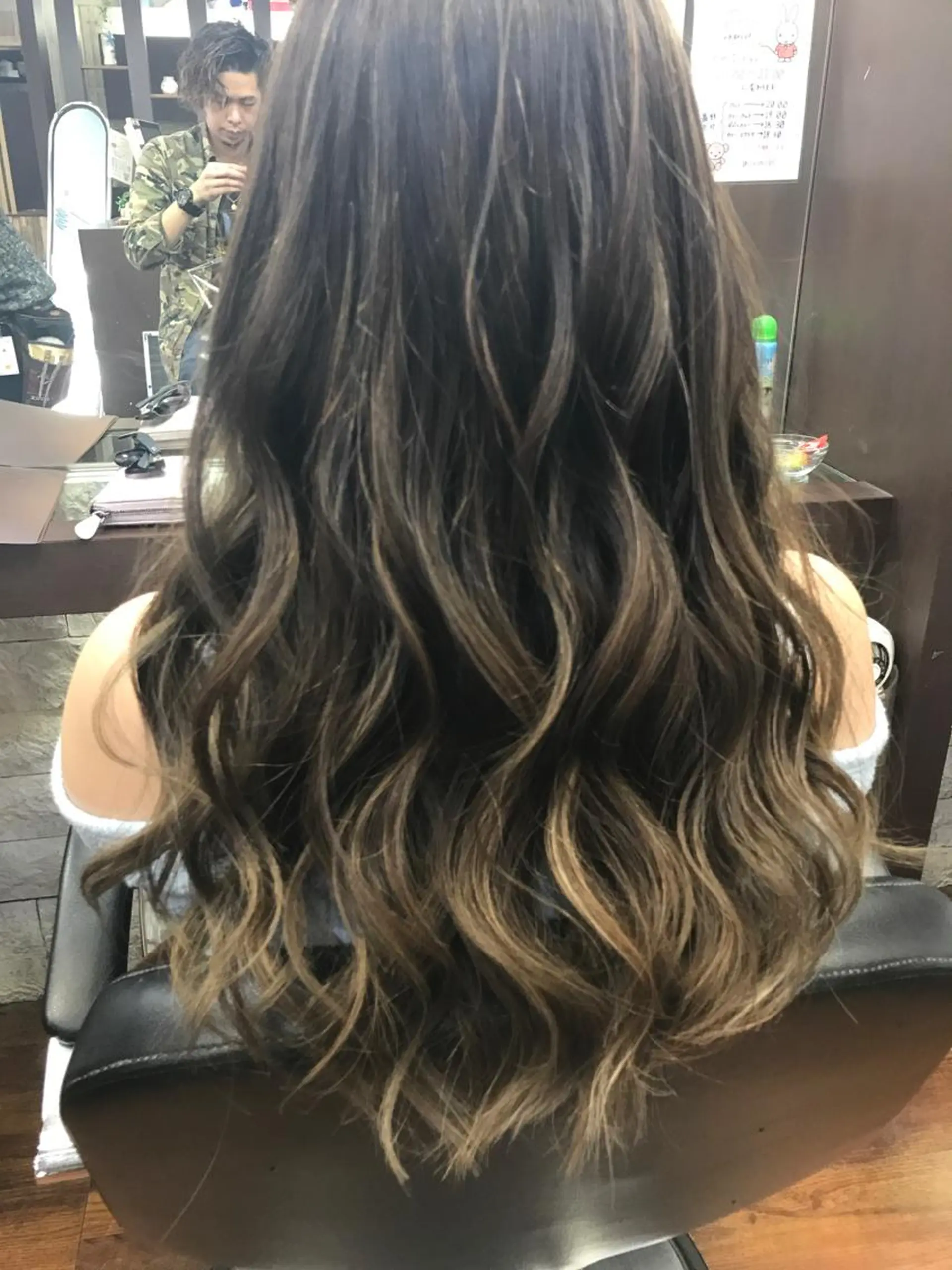 ロング カラー 【メンズ&髪質改善】 萬納陽介のヘアスタイル