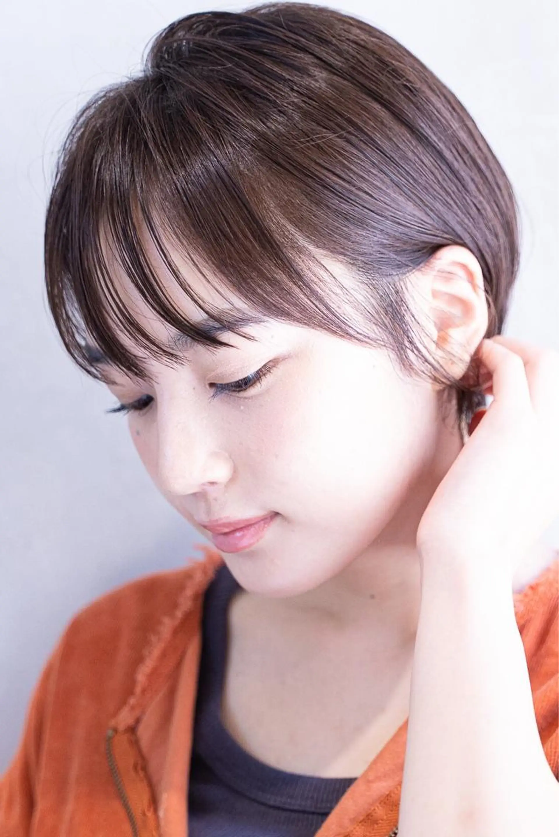 ショート カラー ヘアアレンジ ミニボブ/ブリーチ 🌈MISATOのヘアスタイル
