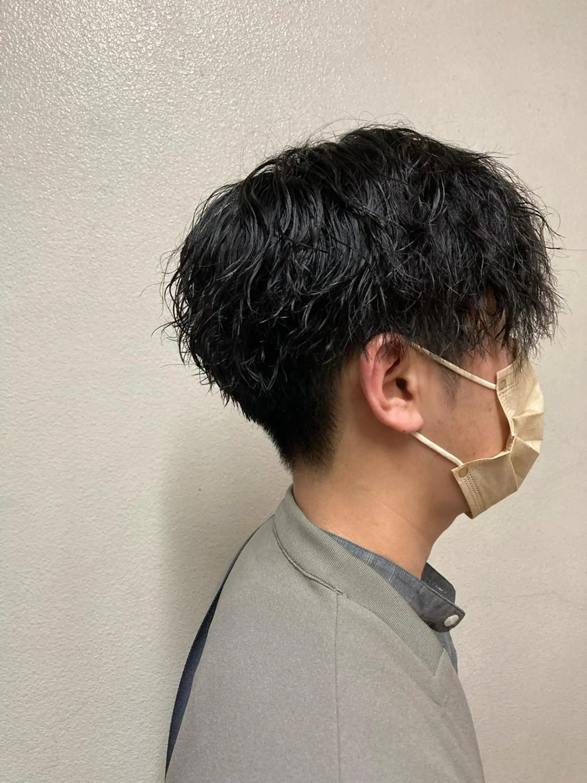 メンズ カット パーマ 完全個室マンツーマン メンズサロン草野貴樹のヘアスタイル
