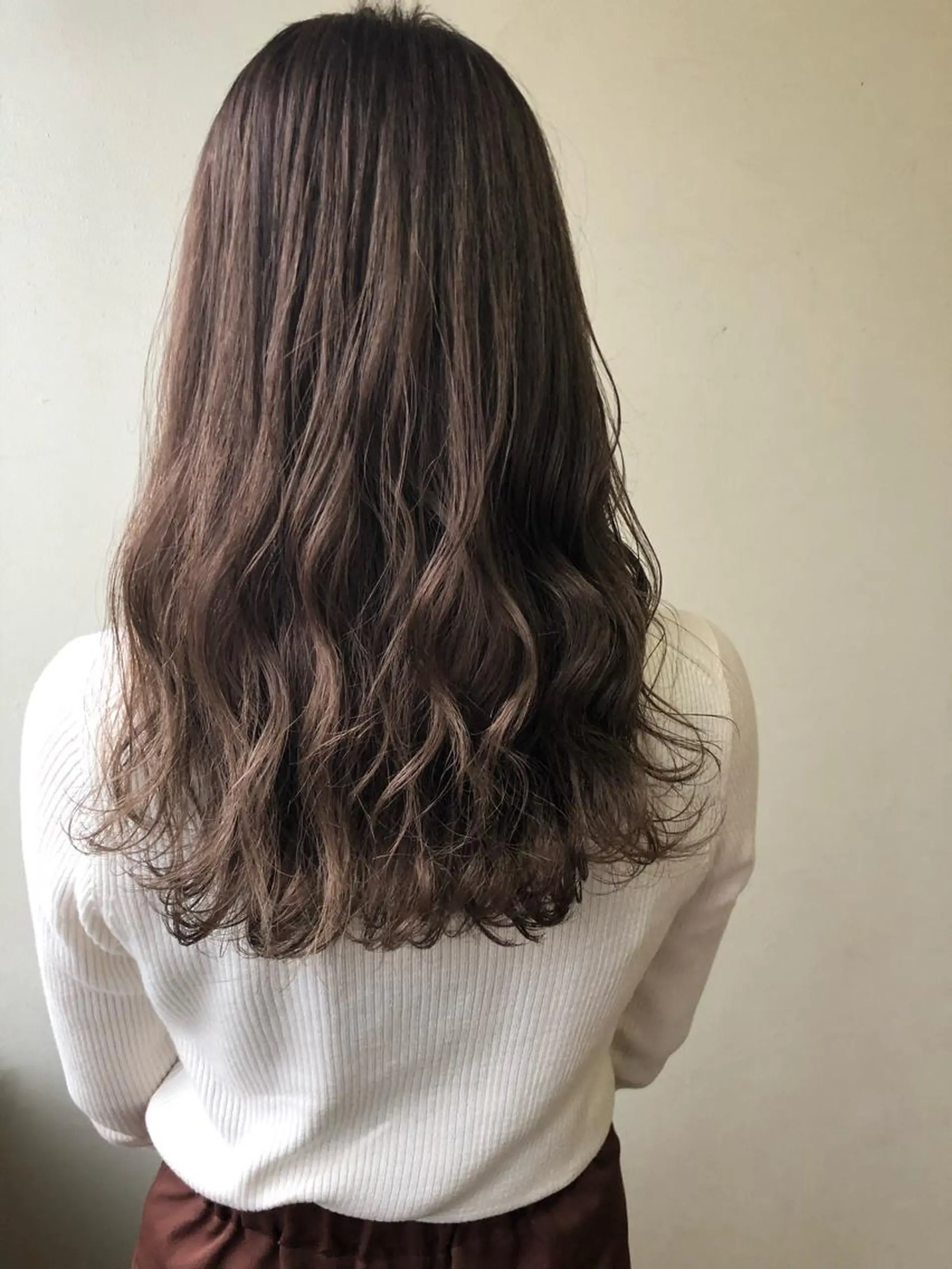 セミロング ヘアカラー トリートメント 🌻韓国風ヘア🌻 ✨🌷ナナコ🌷のヘアスタイル