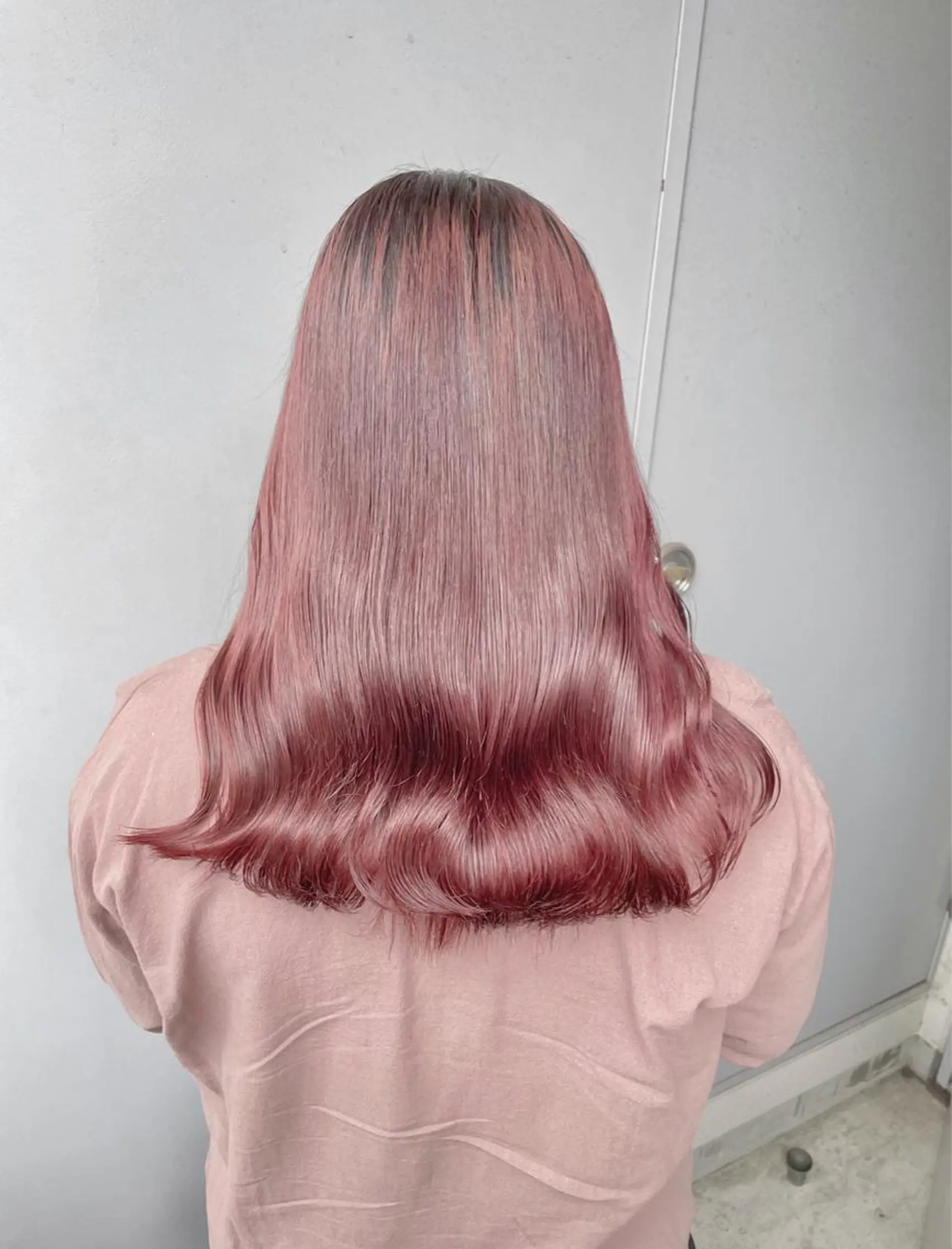 ロング カラー カット ヘアカラー トリートメント ヘッドスパ ヘアセット ベージュカラー💖 やすひろのヘアスタイル