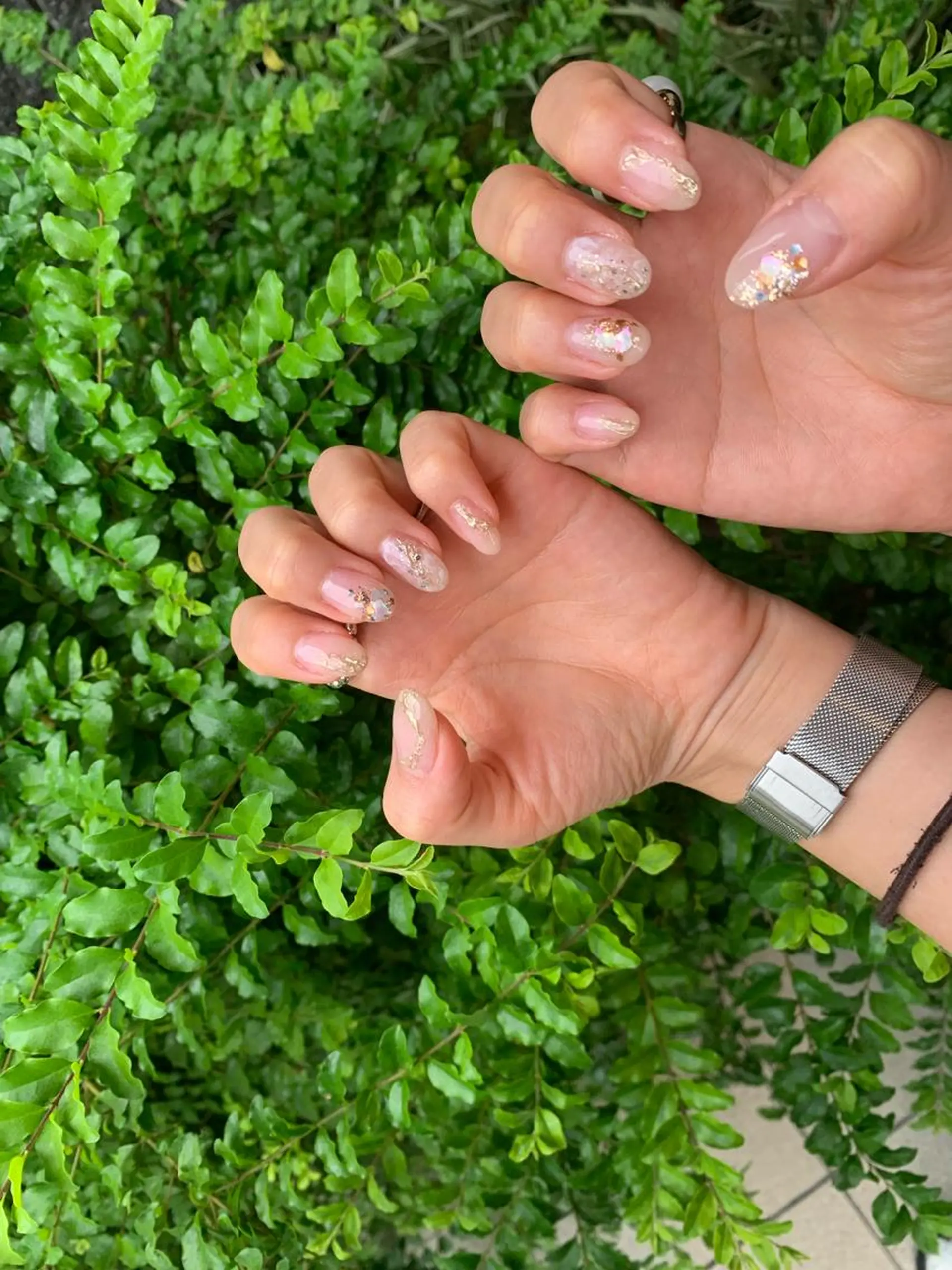 ネイル ハンドネイル Crescent Eye  Yukiのネイルデザイン